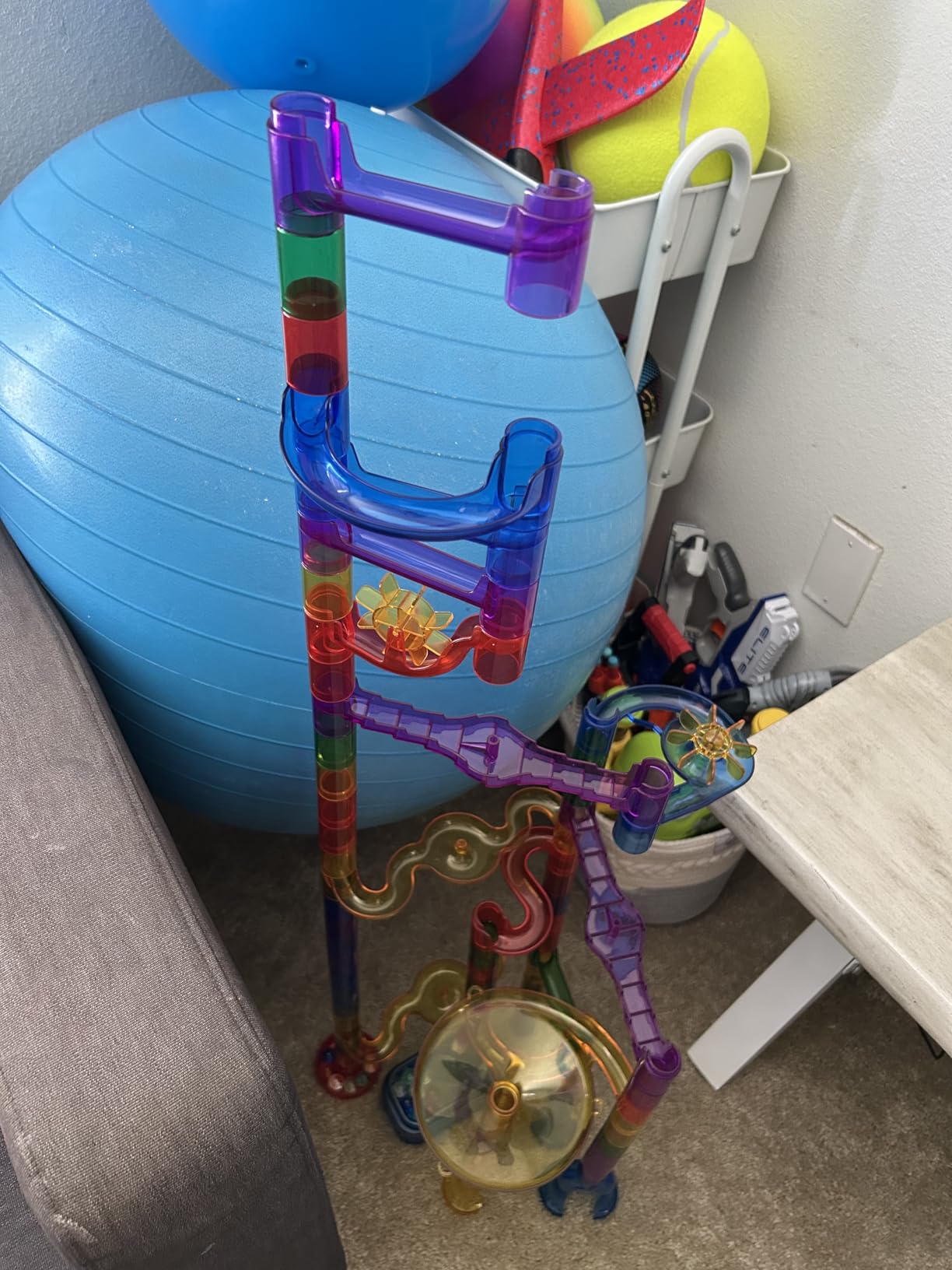 National Geographic Glow-in-the-Dark Marble Run for Kids Ages 8-12 customer photo 2