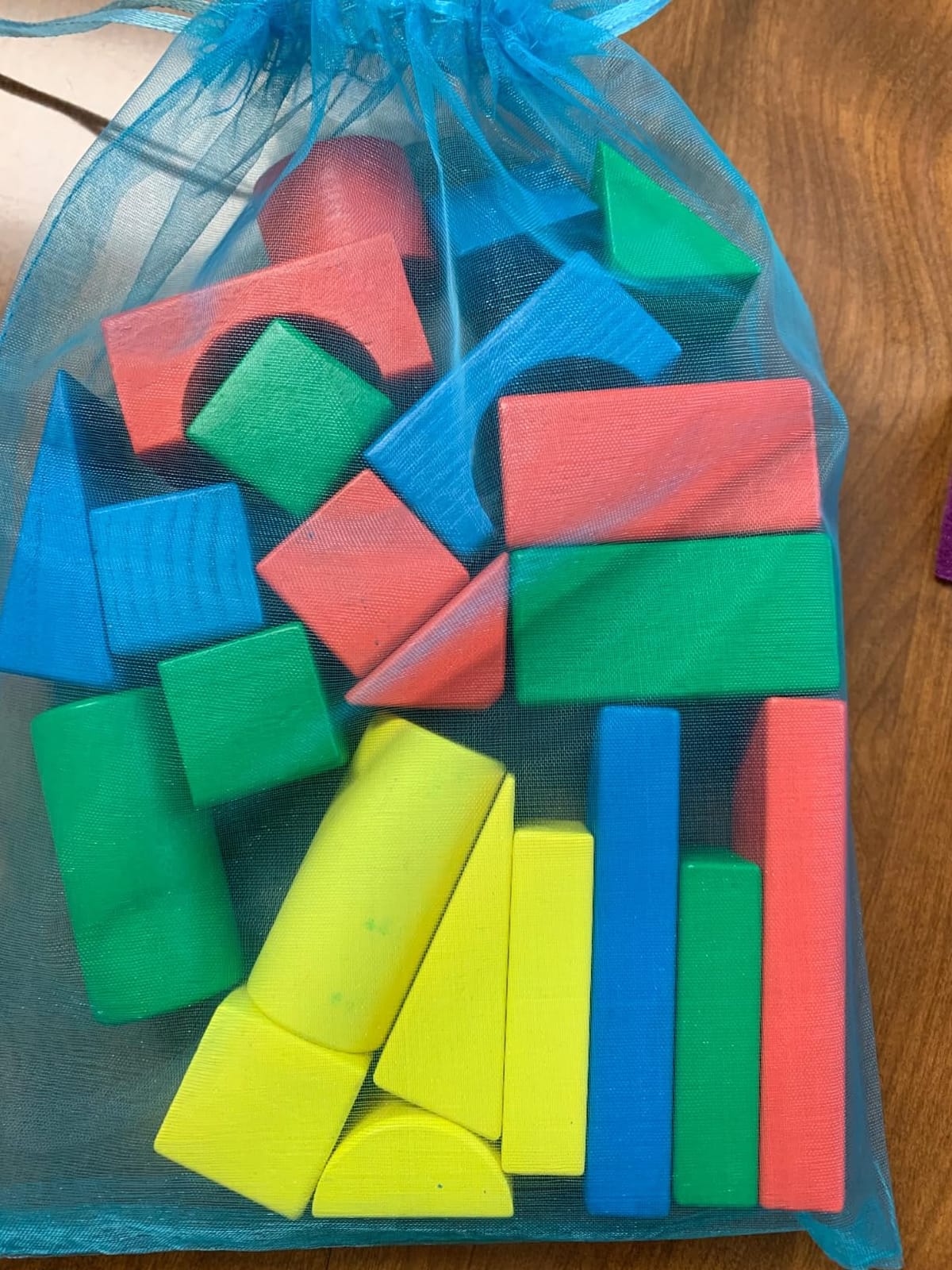 Melissa & Doug Wooden Building Block Set - 200 Blocks in 4 Colors & 9 Shapes customer photo 1