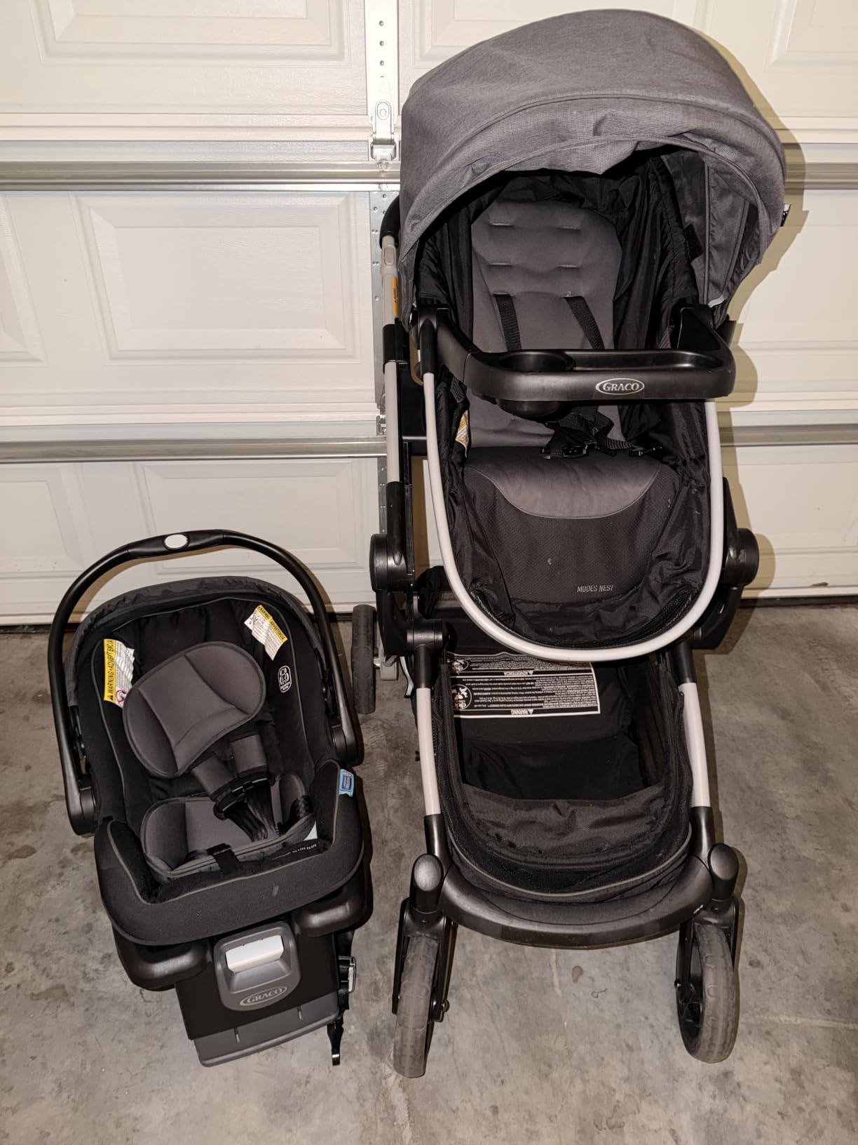 Graco Modes Nest 3-in-1 Travel System (Stroller & Car Seat), Bayfield customer photo 1