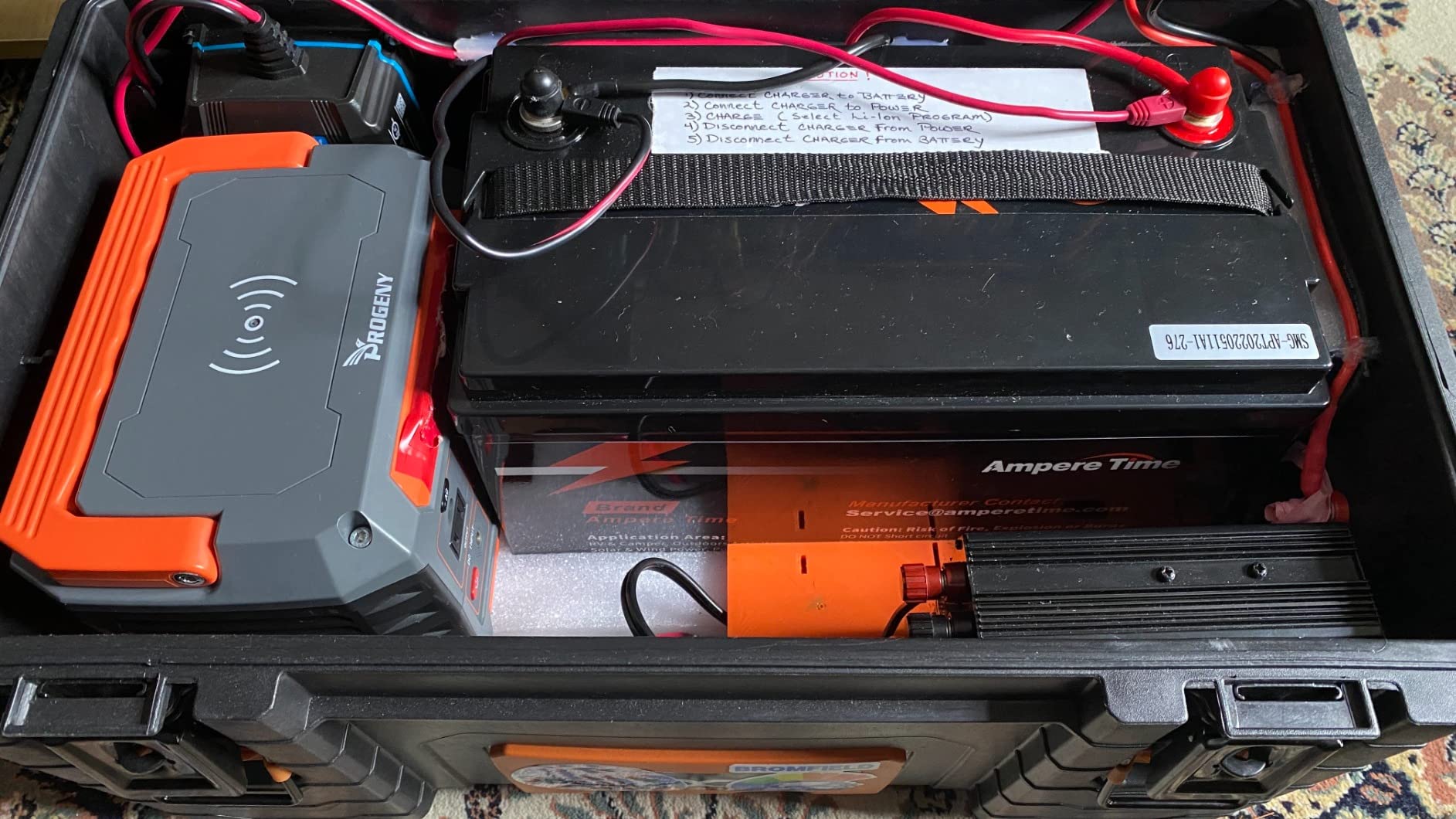 LiTime 12V 100Ah Group 31 LiFePO4 Deep Cycle Battery for RV Marine Solar customer photo 2
