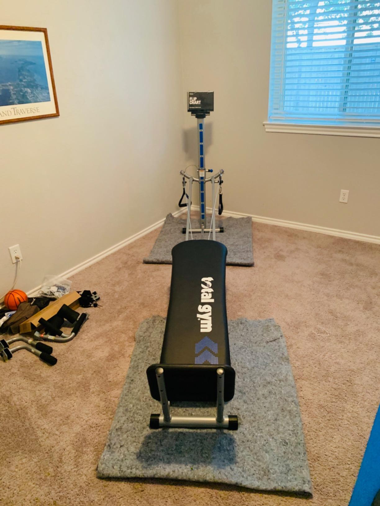 TOTAL GYM APEX G3, Slim-Frame Incline Bodyweight Training Home Exercise Machine, w/ 8 Levels of Resistance, Squat Stand, & Basic Accessory Set customer photo 1