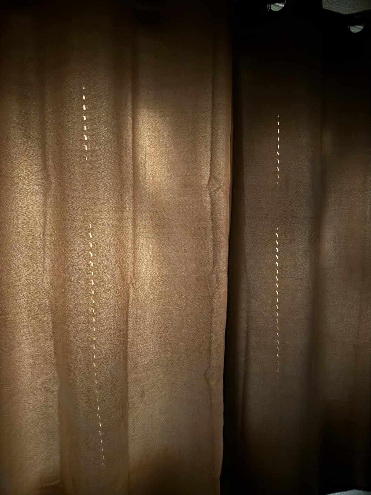 ChrisDowa Blackout Curtains for Bedroom and Living Room 63 Inches Long customer photo 2