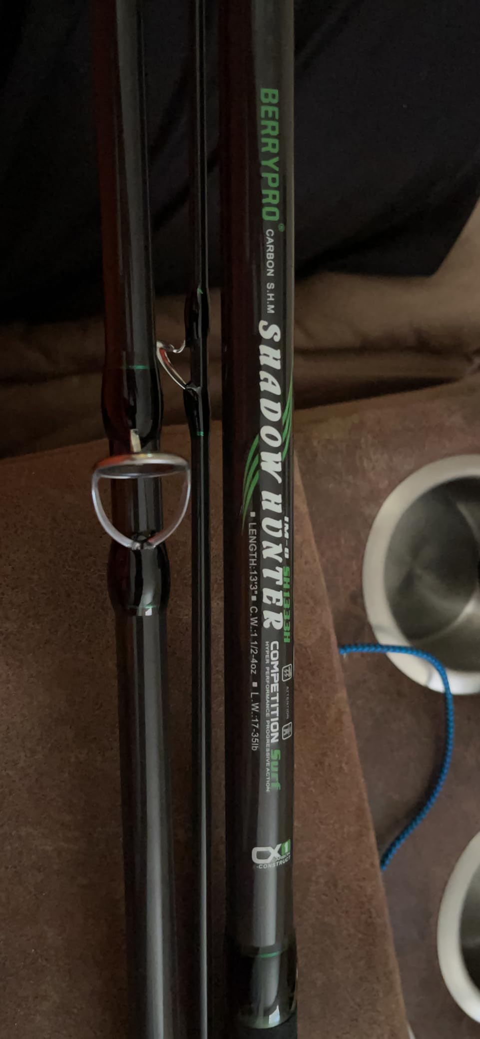 BERRYPRO Surf Spinning Rod IM8 Carbon Surf Fishing Rod (9'/10'/10'6''/11'/12') customer photo 2