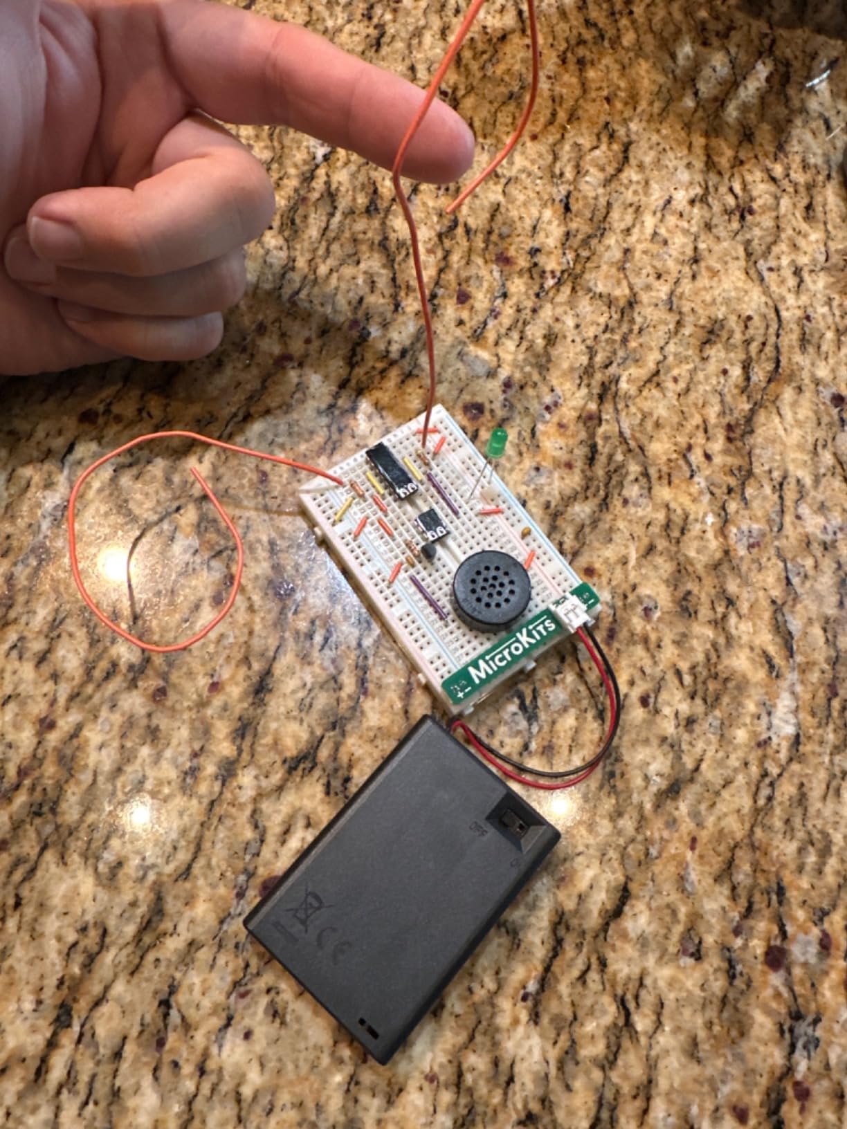 MicroKits Theremin Electronics Kit: Make Your Own Electric Field Instrument customer photo 2
