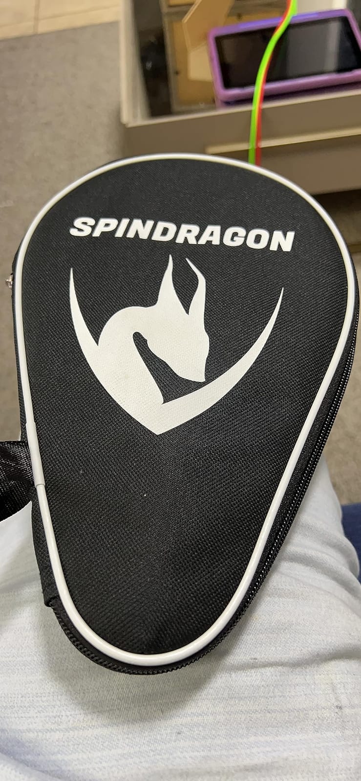 Apex Carbon Ping Pong Paddle with Protective Case & Carbon Fiber customer photo 1
