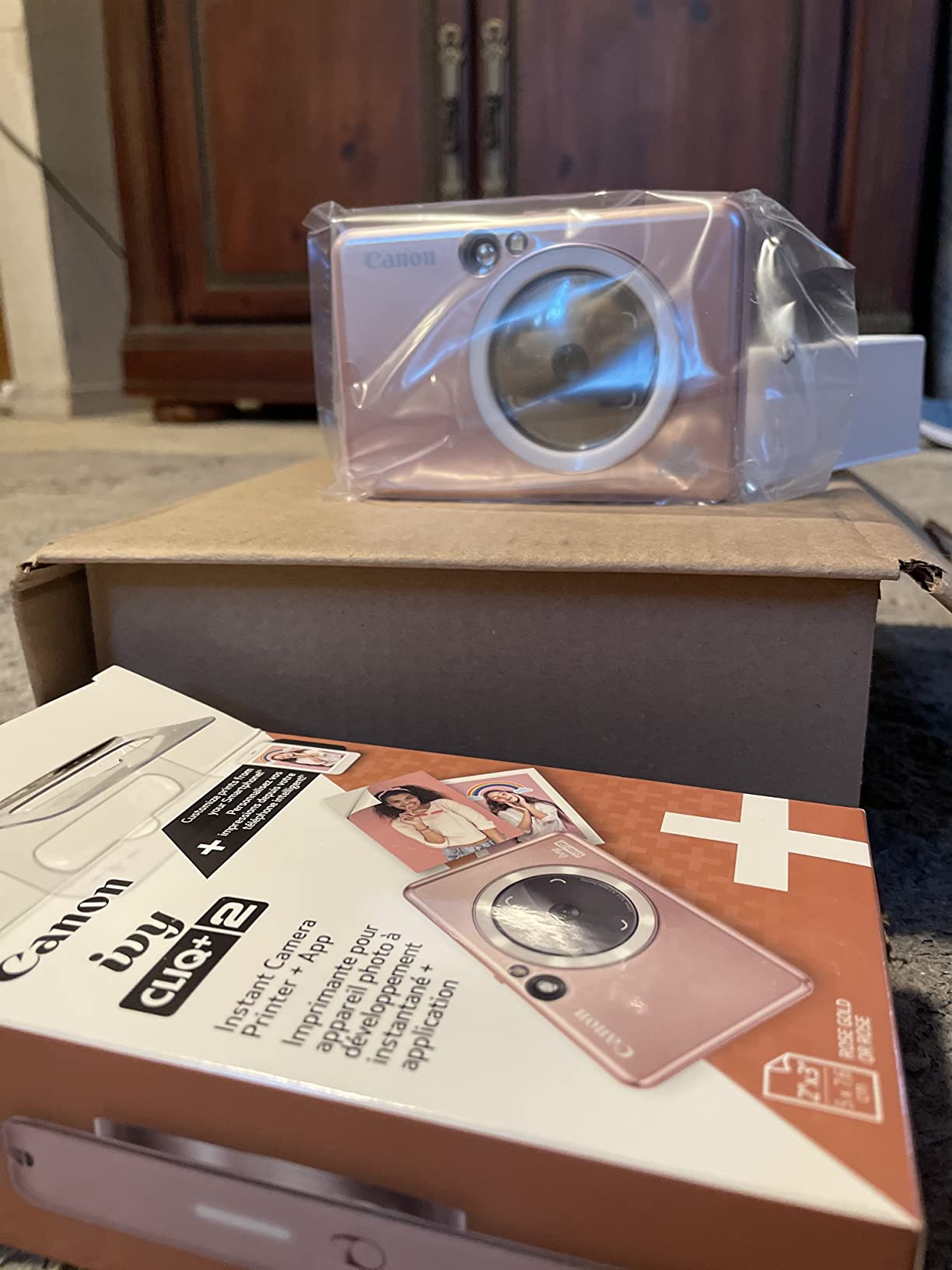 Canon Ivy CLIQ+2 Instant Camera Printer, Smartphone Printer, Midnight Navy (4519C005) customer photo 2