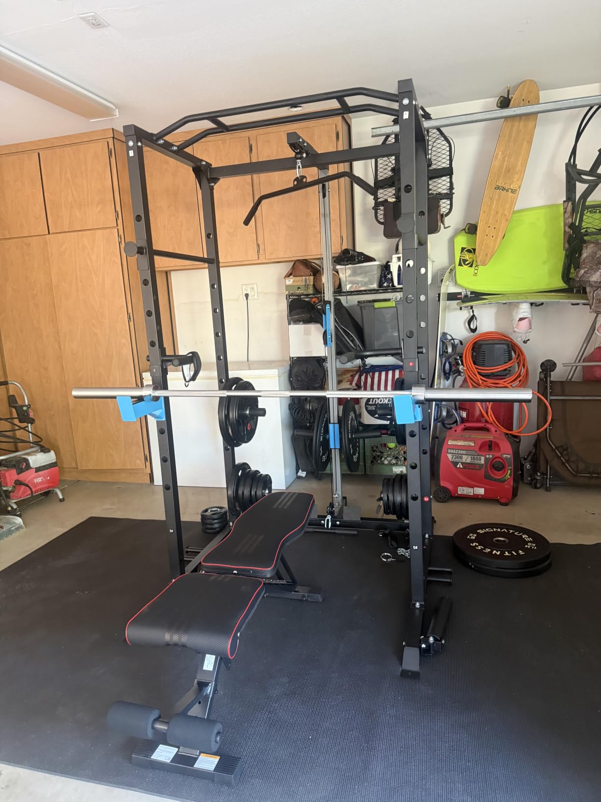 Multi-Function All in 1 Weight Bench Set Home Strength customer photo 2
