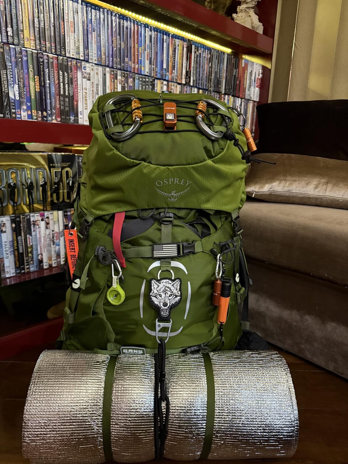 Osprey Aether 65L Men's Backpacking Backpack, Black L-XL customer photo 2