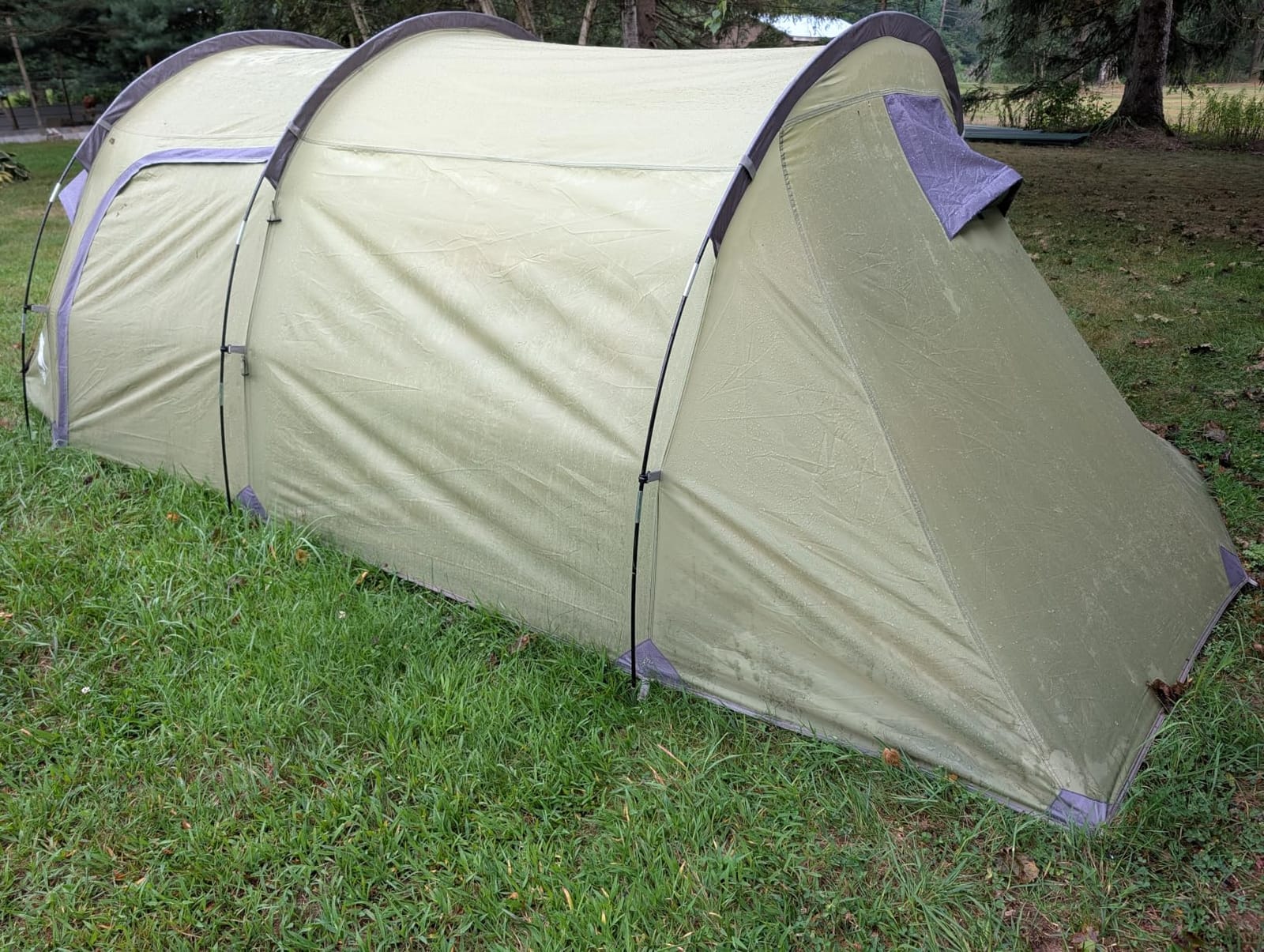AYAMAYA 4 Person Waterproof Tunnel Tent for Camping with Vestibule Porch customer photo 1