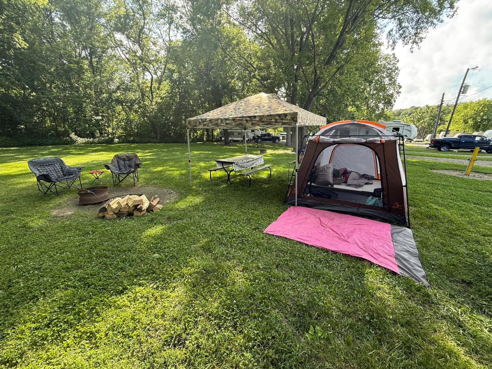 KTT Extra Large Tent 10-12-14 Person(Style-B),Family Cabin Tents,2 Rooms,3 Doors and 3 Windows with Mesh,Straight Wall,Waterproof,Double Layer,Big Tent for Outdoor,Picnic,Camping,Family Gathering customer photo 2