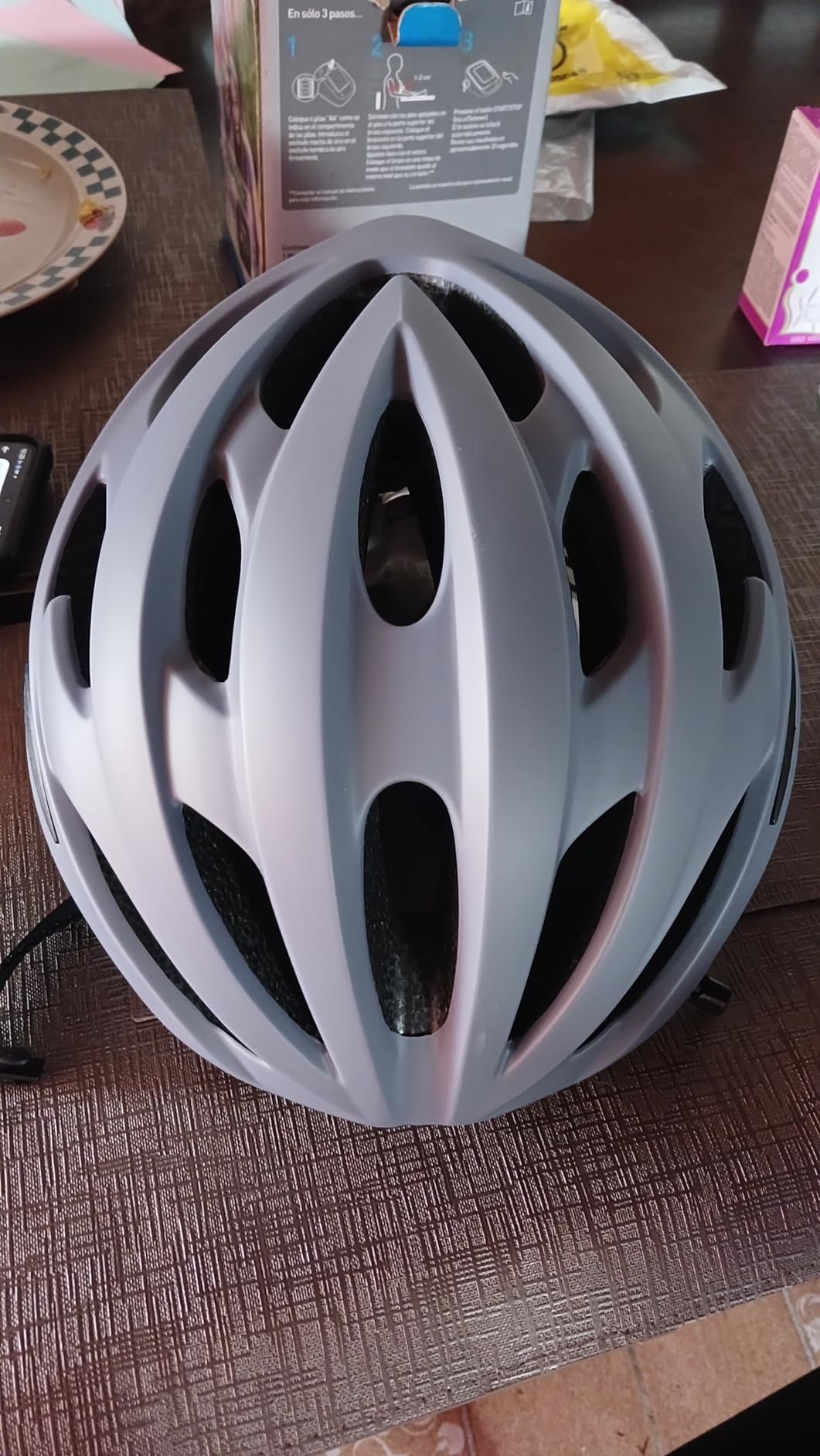 Retrospec Silas Road Bike Helmet with 24 Air Vents & Built-in LED Safety Light - Adjustable Adult Cycling Protection 54-61cm - Padded & Lightweight Design customer photo 2