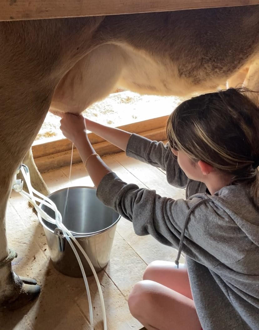 12L Cow Milking Machine, Plug-in Pulsation Pump Milker (Classic) customer photo 2