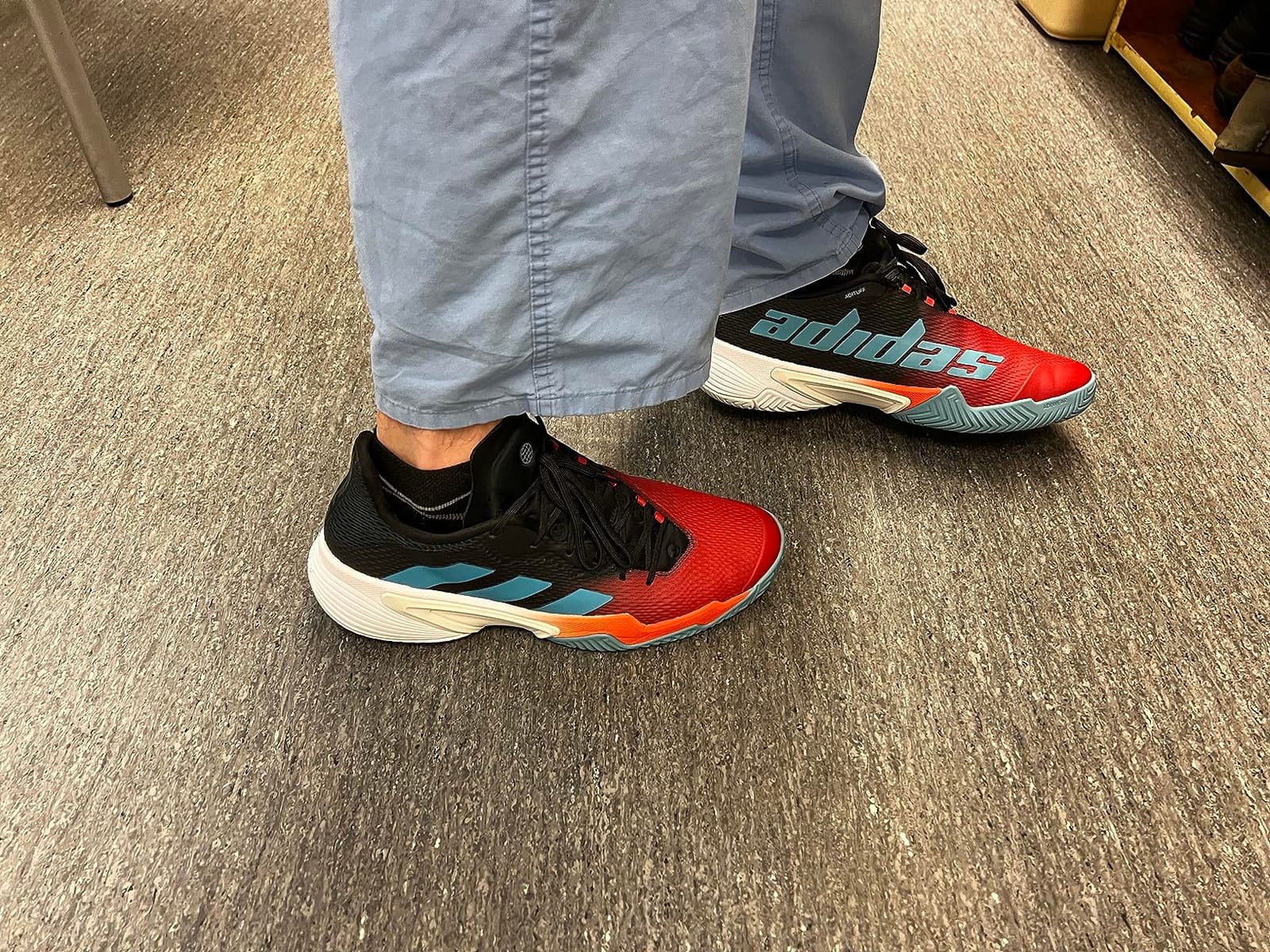 Adidas Men's Barricade Clay Tennis Shoe customer photo 1