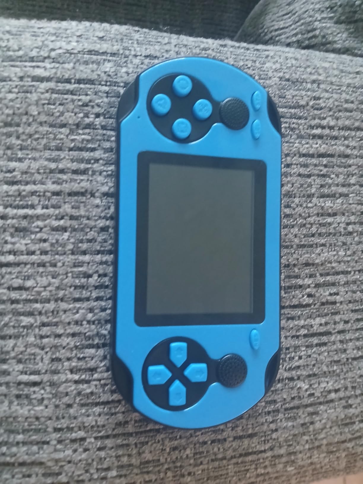 TaddToy 16 Bit Handheld Game for Kids Adults, 3.0'' Large Screen Preloaded 230 HD Classic Retro Video Games with USB Rechargeable Battery & 3 Game Cartridges for Birthday Gift for Kids 4-12 (Blue) customer photo 1