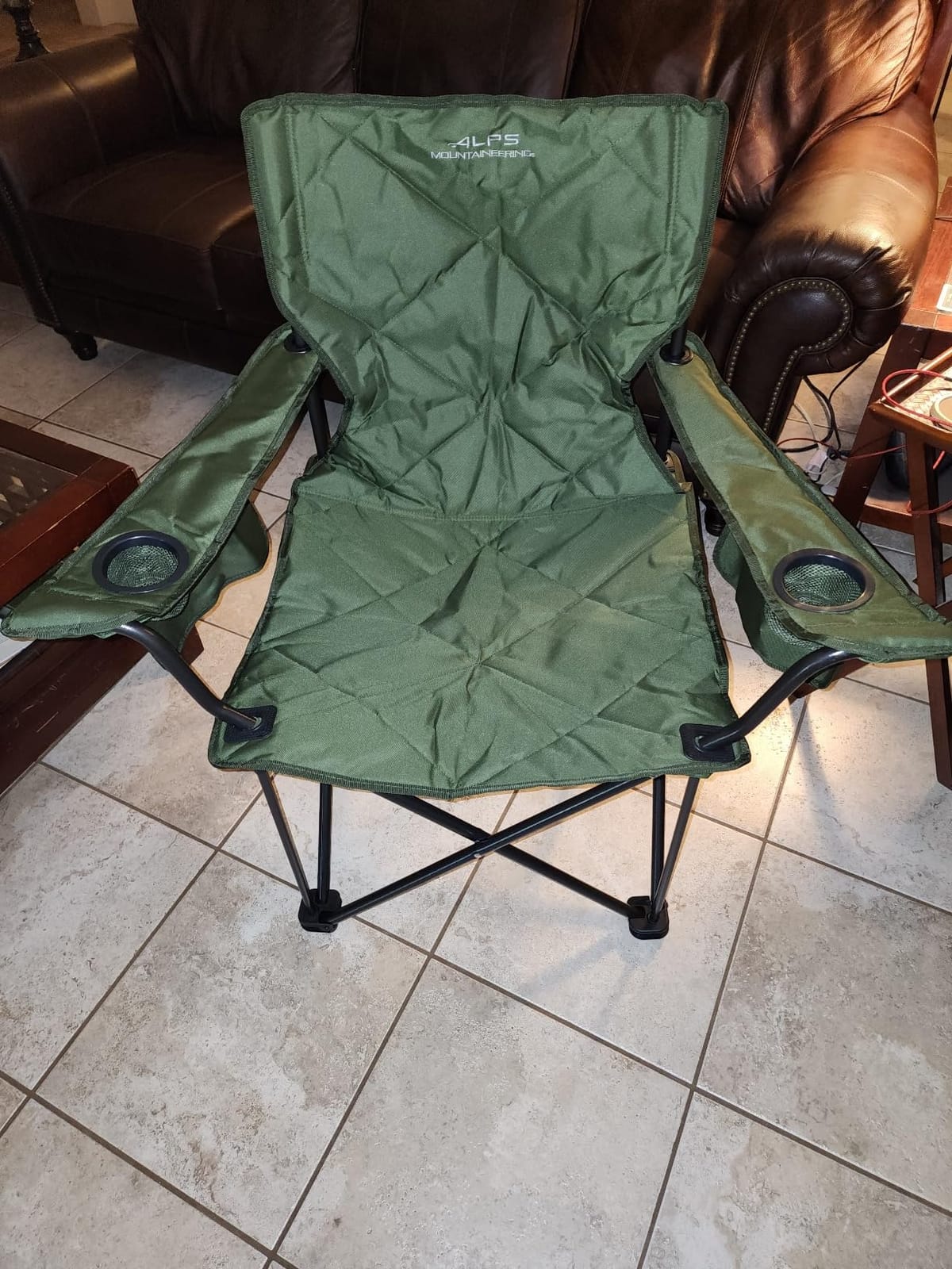 ALPS Mountaineering King Kong Camping Chairs for Adults with Mesh Cup Holders and Pockets, Built Durable and Reliable with Compact Foldable Steel Frame customer photo 2