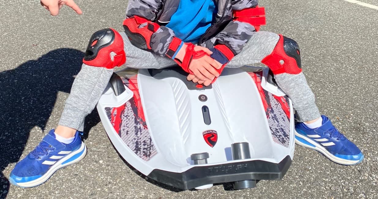 Rollplay Nighthawk Kids Electric Ride-On, 12V, 6.5 MPH, White customer photo 2