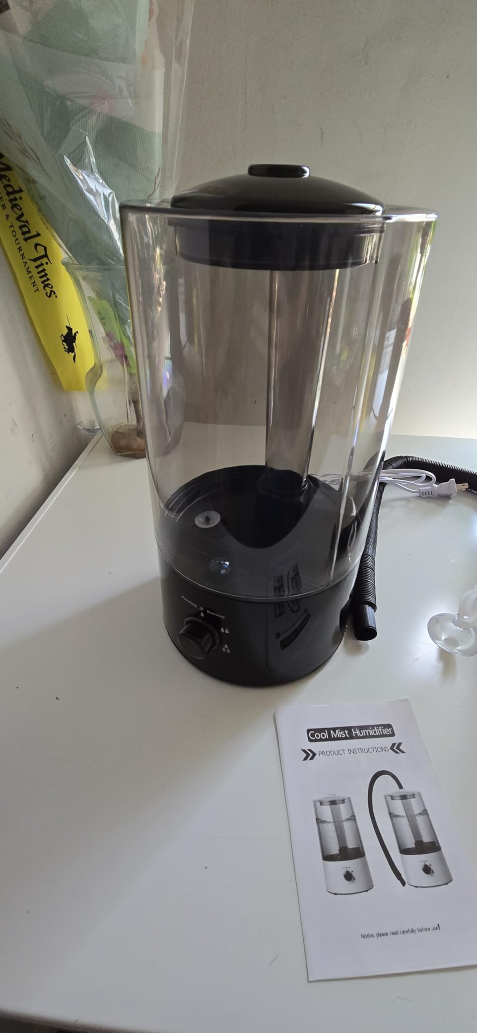 4L Reptile Humidifier Fogger with Extended Hose - Adjustable & Quiet Fogger customer photo 1