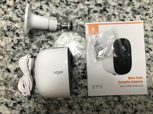Dzees 2K Wireless Outdoor Security Camera 2-Pack, Battery Powered WiFi customer photo 2
