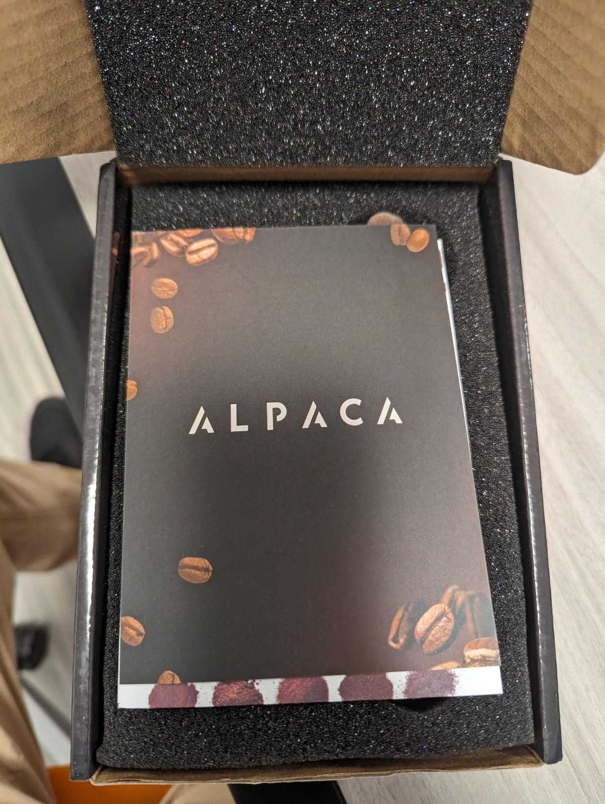 Manual Coffee Grinder, Adjustable Conical Burr, Espresso - Alpaca Ventures customer photo 1