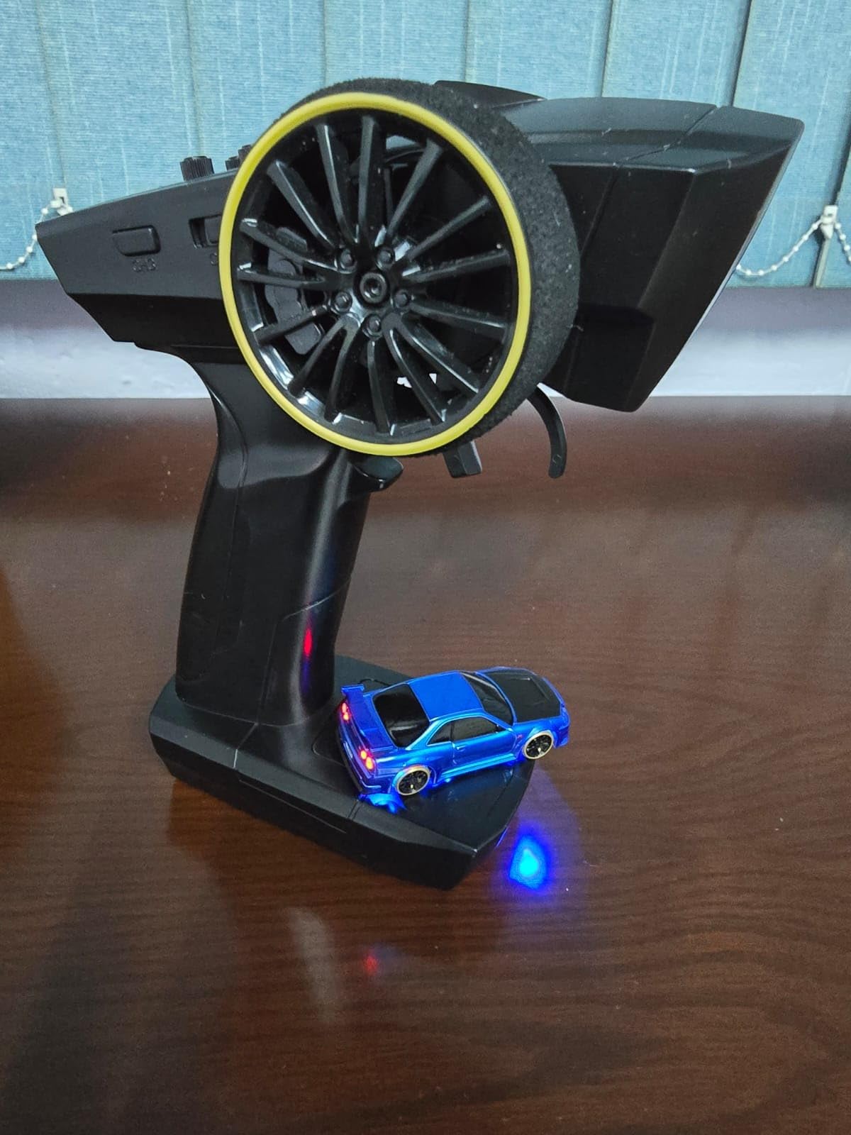 FLYCOLOR Turbo Racing C64 1:76 RC Drift Car, Full Proportional RTR (Blue) customer photo 2