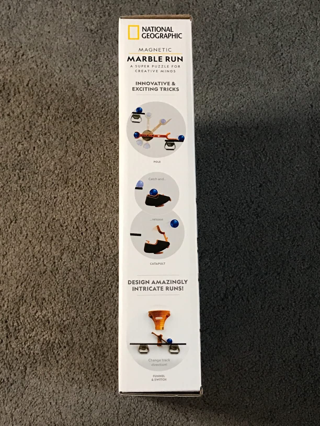 National Geographic Magnetic Marble Run STEM Building Set for Kids customer photo 2