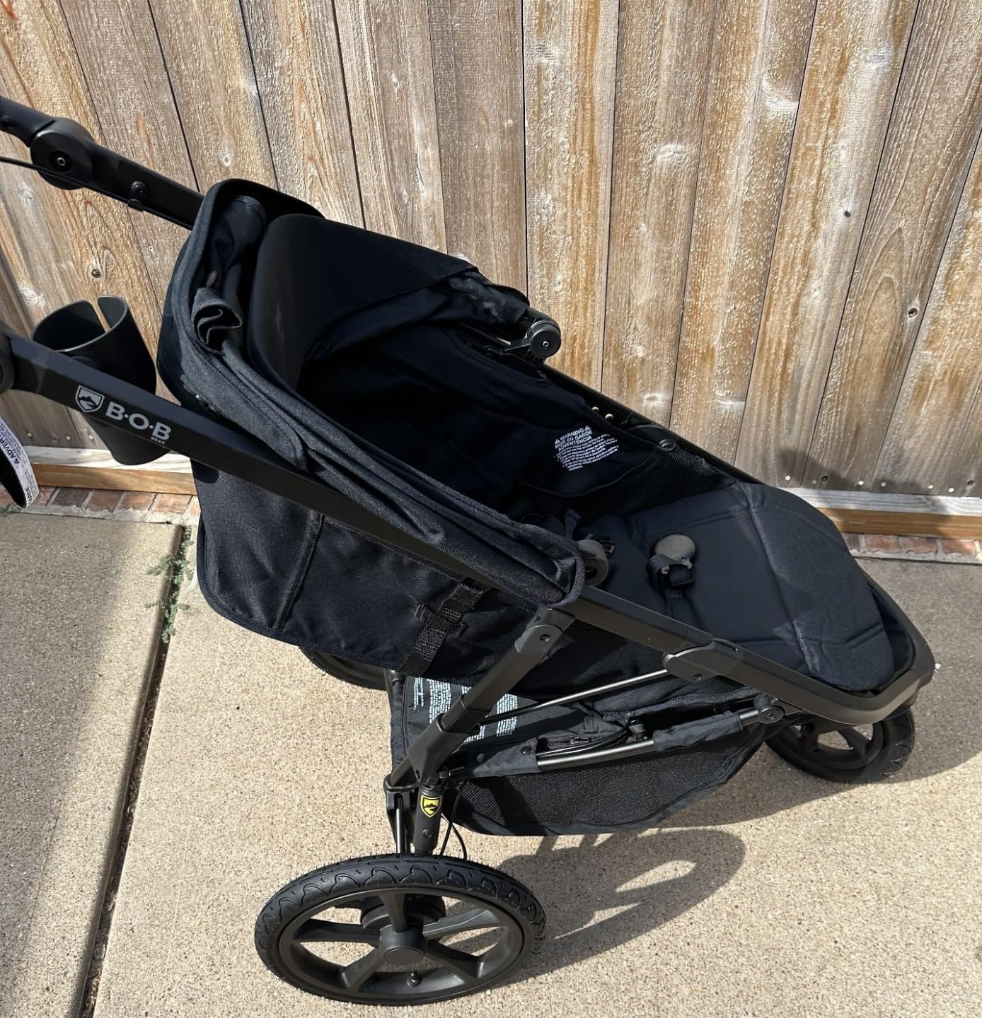 BOB Gear Wayfinder Jogging Stroller — Nightfall customer photo 2