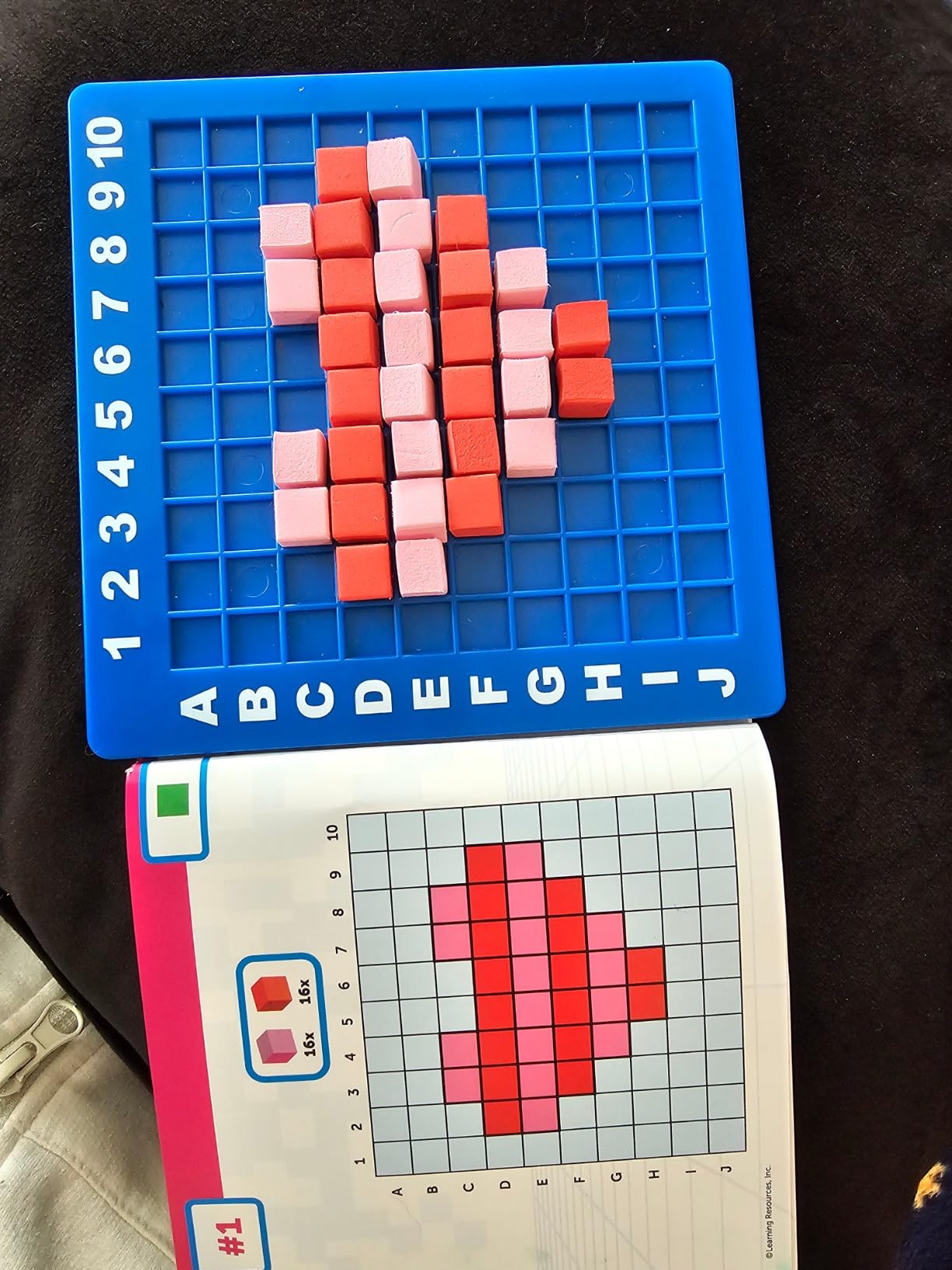 Learning Resources Pixel Art Challenge The Original STEM Pixel Art customer photo 2