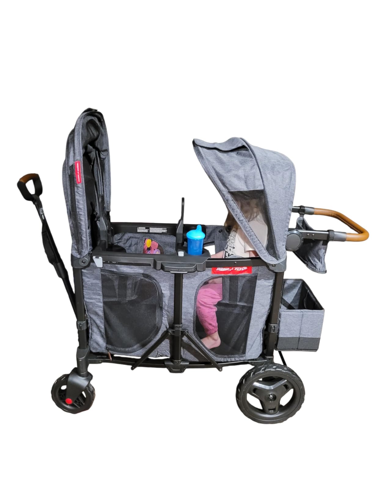 Radio Flyer Voya Stroller Wagon, for Toddlers and Kids 6+ Months, 2 Seats customer photo 1