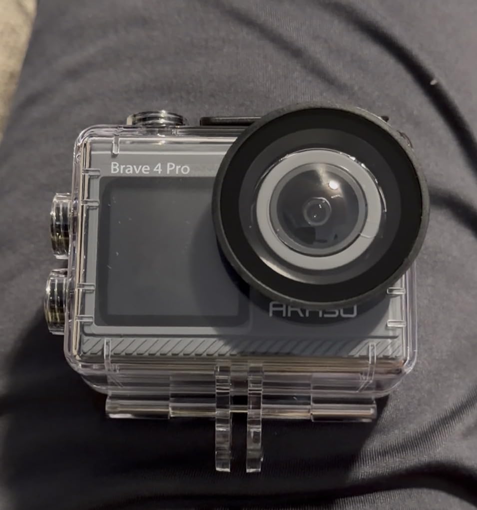 AKASO Brave 4 Pro Action Camera 4K with 64GB MicroSD U3 Card Bundle customer photo 1