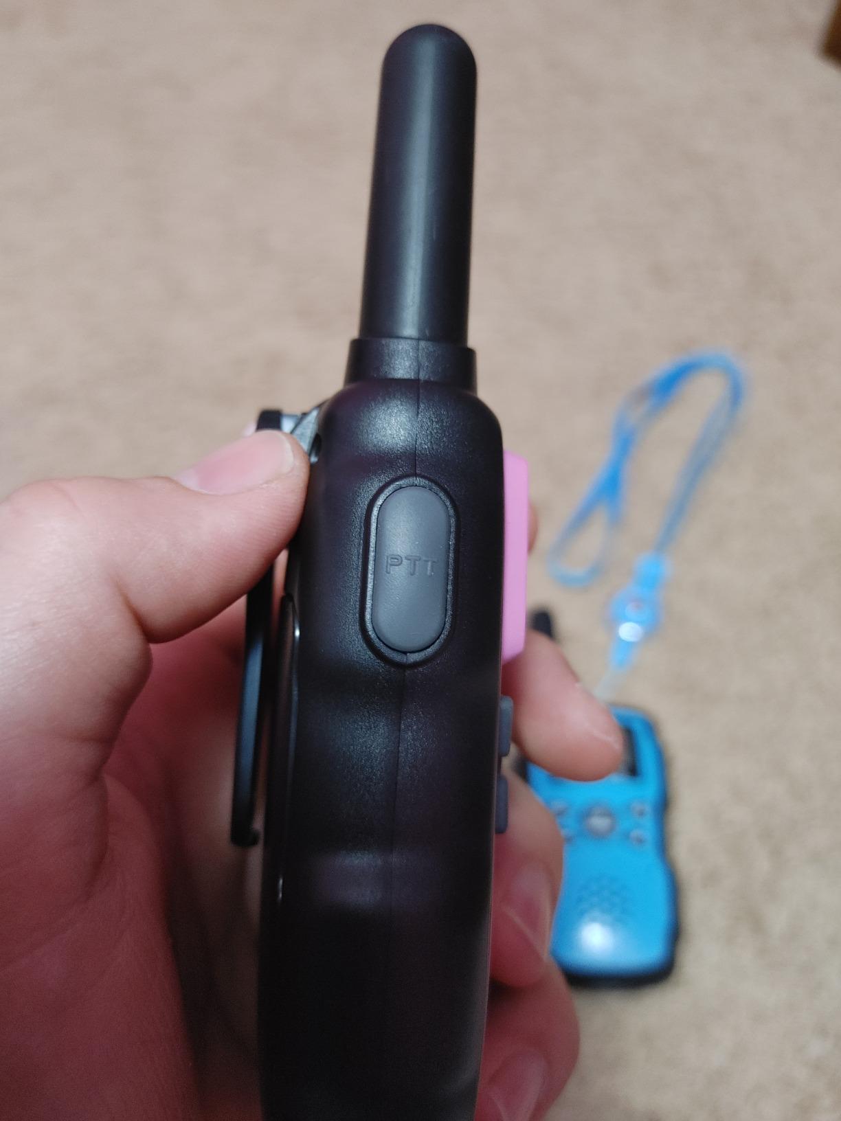 Wishouse Walkie Talkies Rechargeable for Kids Adults Long Range,Xmas Birthday Gift for Boys Girls 3 4 5 6 7 8 9 10 Year Old,Hiking Gear Camping Games Toys with Flashlight,VOX,Easy to Use 3 Pack customer photo 2