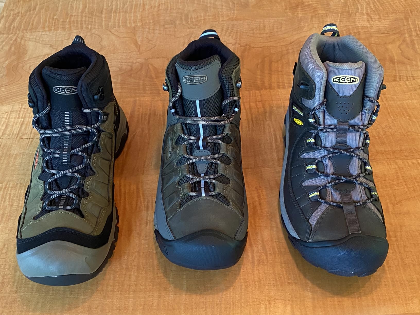 KEEN Men's Targhee 4 Mid Height Waterproof Hiking Boots customer photo 2
