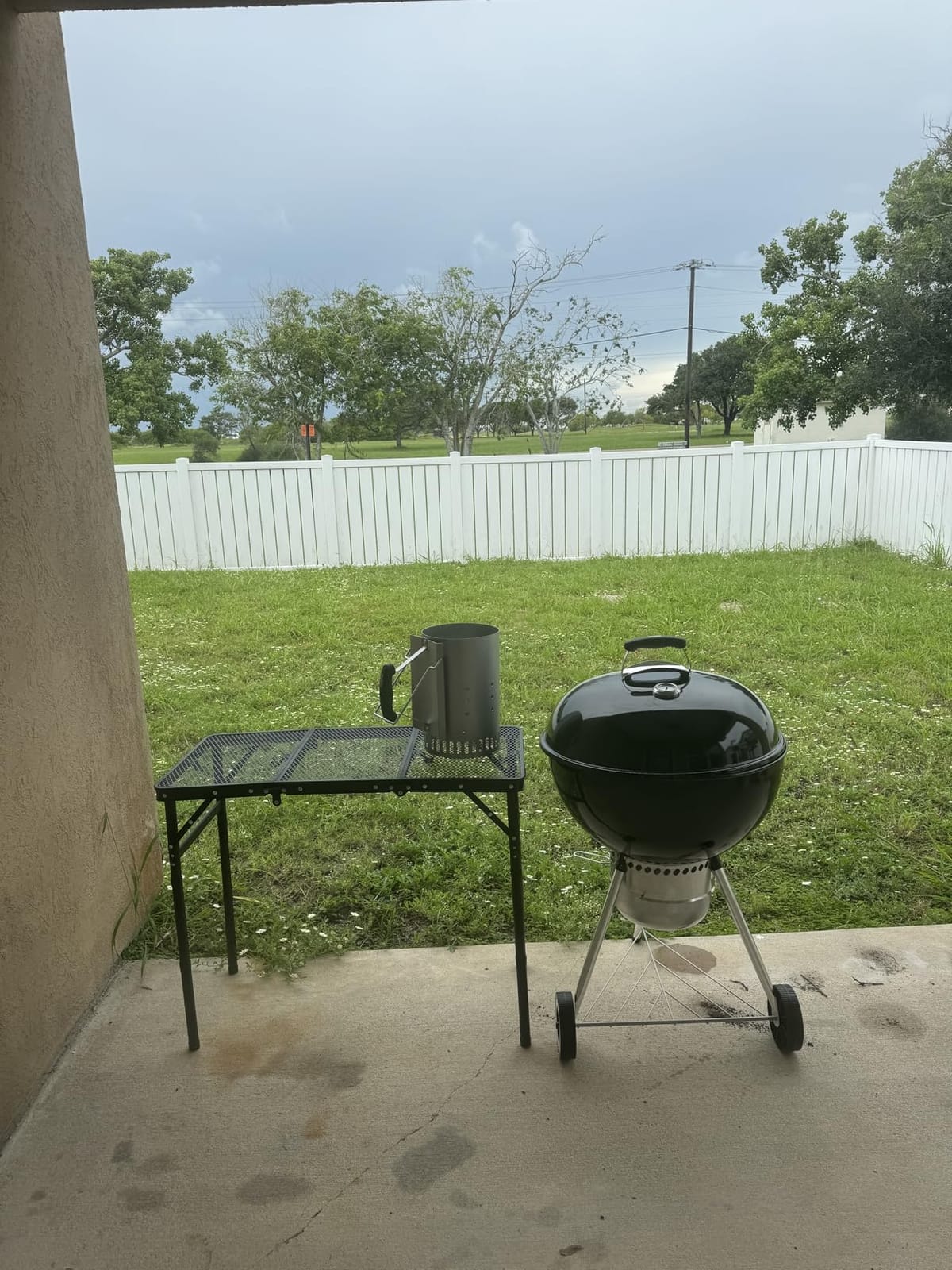 Anbte 2 ft Folding Grill Table, Aluminum Camping Table 3 Heights Max 27.5