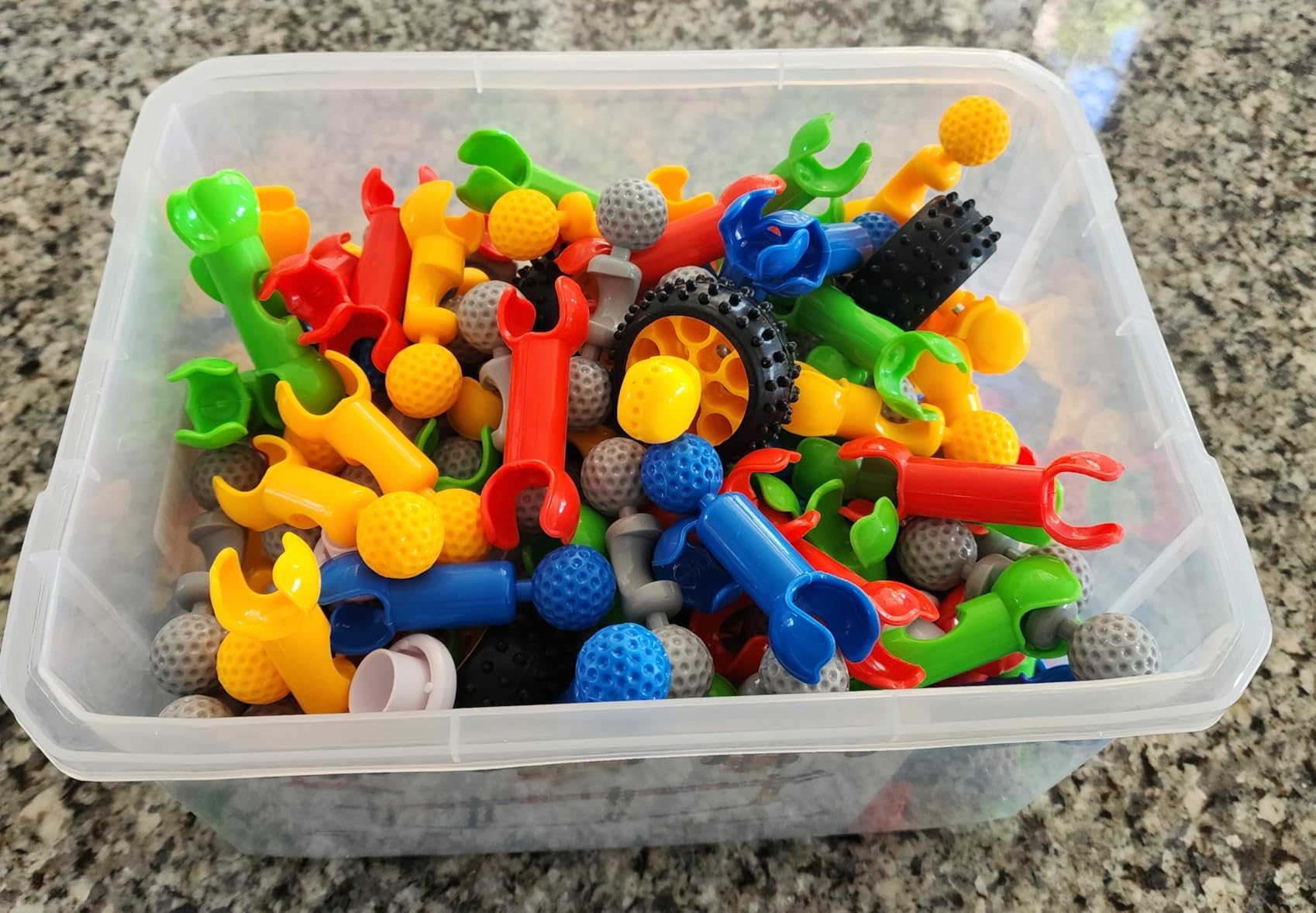 170 Pcs STEM Building Toys for Kids Ages 4-8, Building Blocks Educational Construction Engineering Building Kit for Ages 3 4 5 6 7 8 9 Year Old Creative Kids Games, Christmas Birthday Gifts Boys Girls customer photo 2