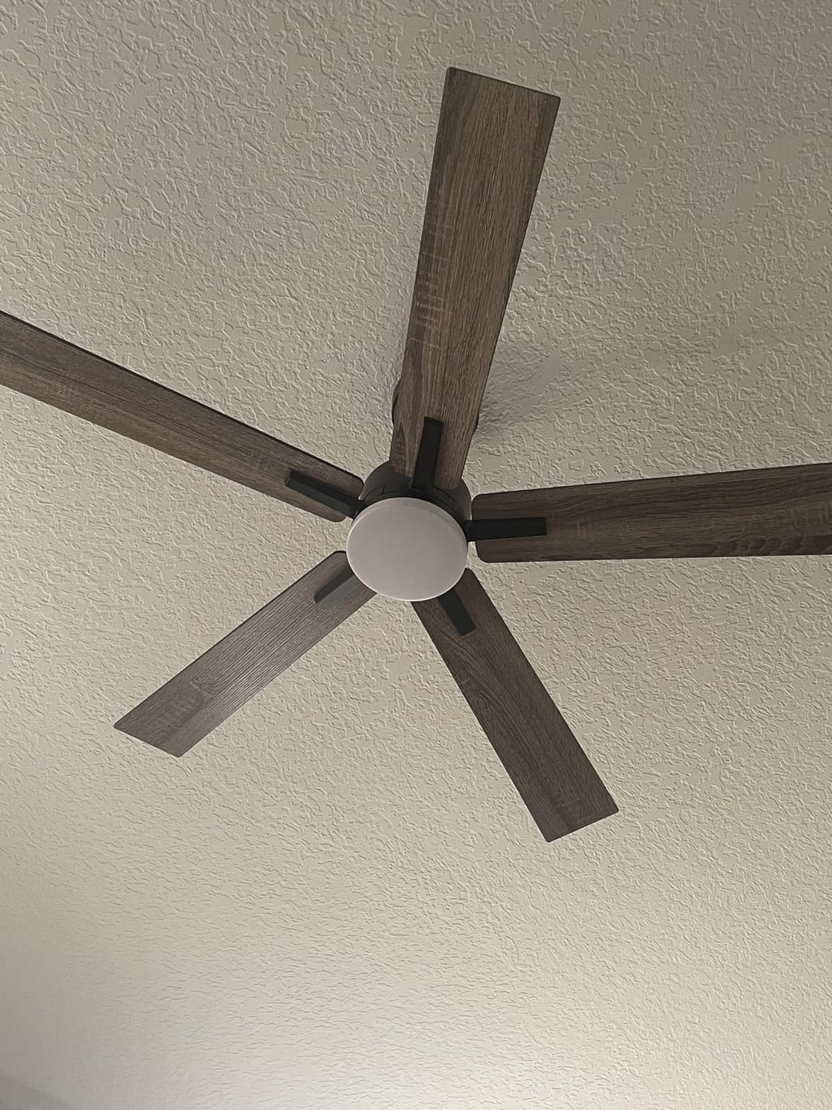 72In Smart Ceiling Fans with Lights Remote,Outdoor Indoor,Black Brown,Large customer photo 2