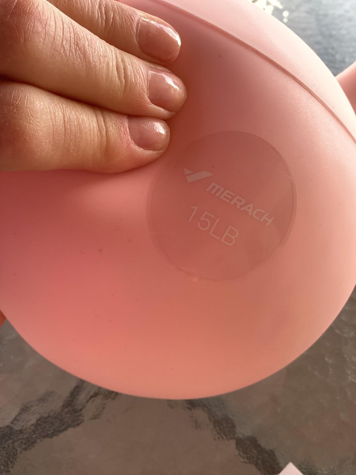 MERACH Soft Kettlebells 15/25 LB Shock-Absorbing Cushioned Base Anti-Slip customer photo 1