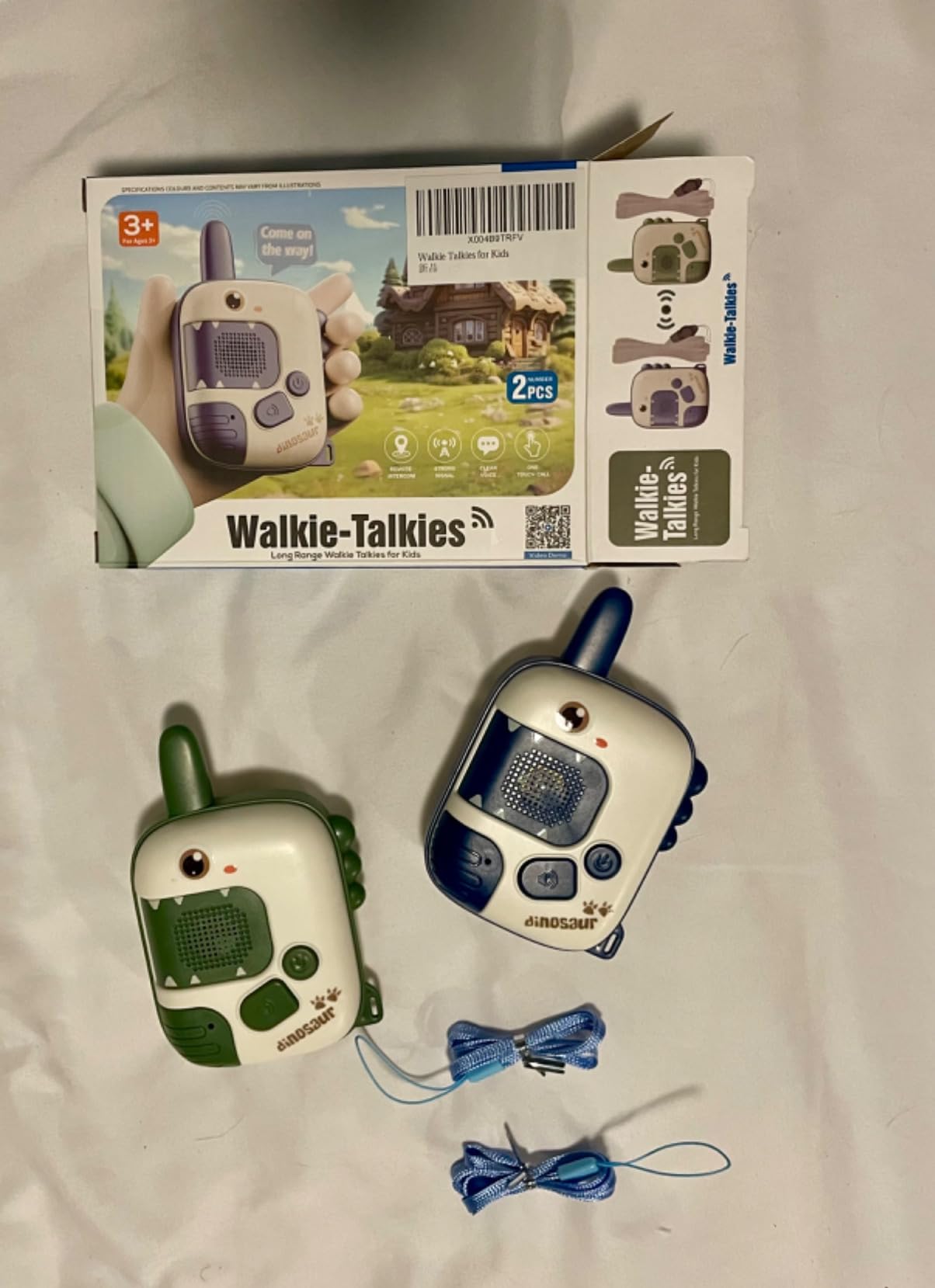 Walkie Talkies Toys for Girls:Unicorn Toys 2 Pack Birthday Gifts for 3 4 5-7 8 Year Old Girls Toy for 4 5 6 7 8-10 Year Old Camping Outdoor Game,Christmas Stocking Stuffers for Girls Kids customer photo 1