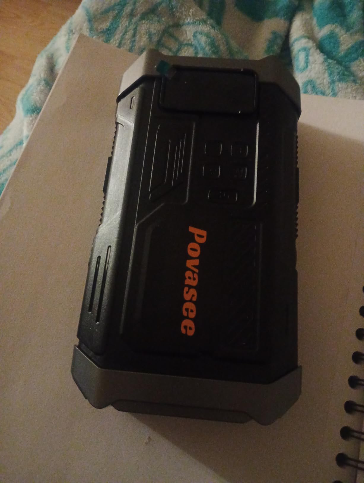 [2026NEW Model] 5000A Jump Starter with Air Compressor,Car Jumper Starter Portable with 150PSI Tire Inflator 12V Jump Box with LCD Display,Flashlight,Storage Case (Up 9L Gas/8L Diesel Engine customer photo 2