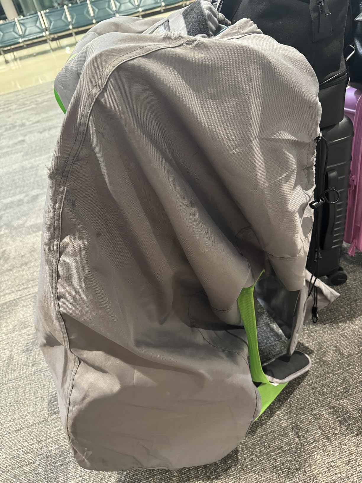 Bramble Large Gate Check Stroller Travel Bag for Airplane 35 x 24 x 14 Inch customer photo 2