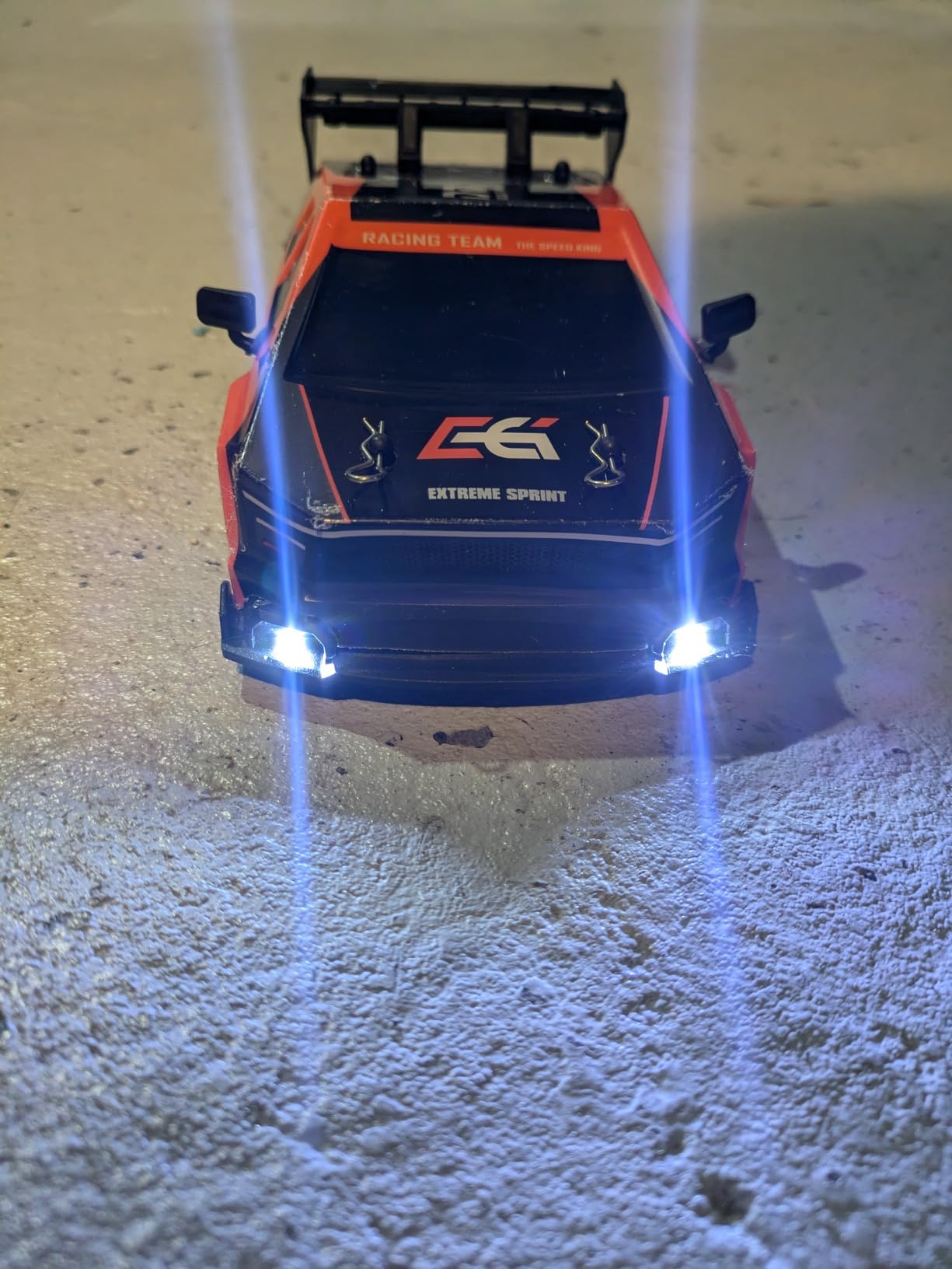HTURCCOP RC Drift Car 2.4GHz 1:24 Scale 4WD High Speed Remote Control Cars Vehicle with LED Lights Two Batteries and Drifting Tires Racing Sport Toy Cars for Adults Boys Girls Kids customer photo 1