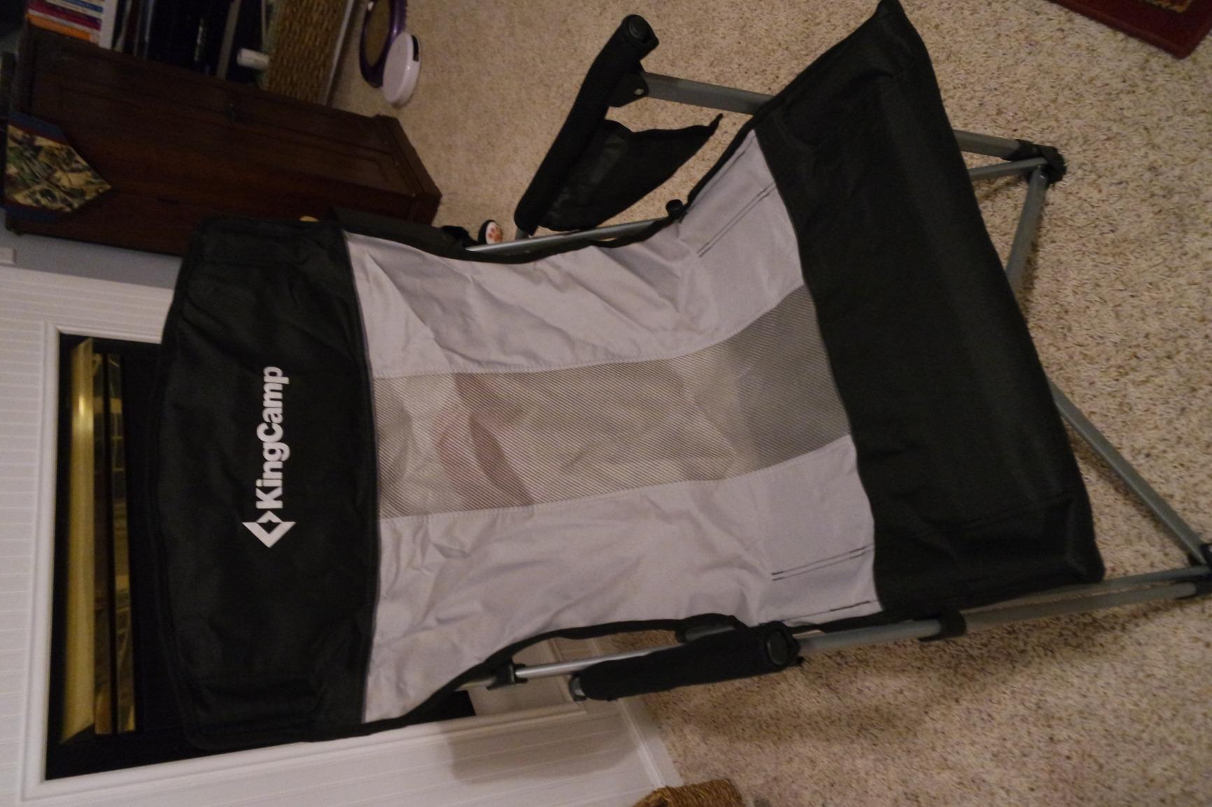 KingCamp Oversized XL Camping Chair, Heavy Duty 500lbs Folding Couch customer photo 1