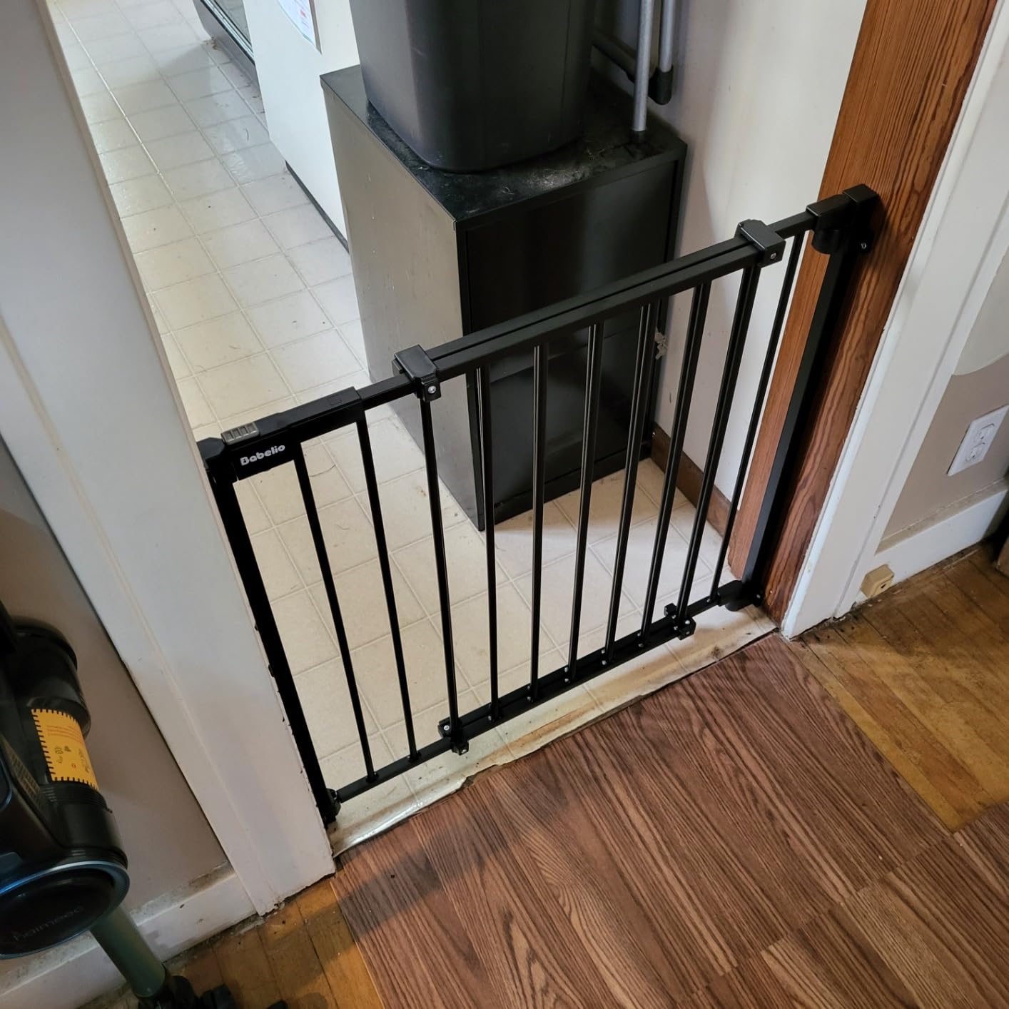 Babelio Removable Baby Gate for Stairs No Bottom Bar, 29-43
