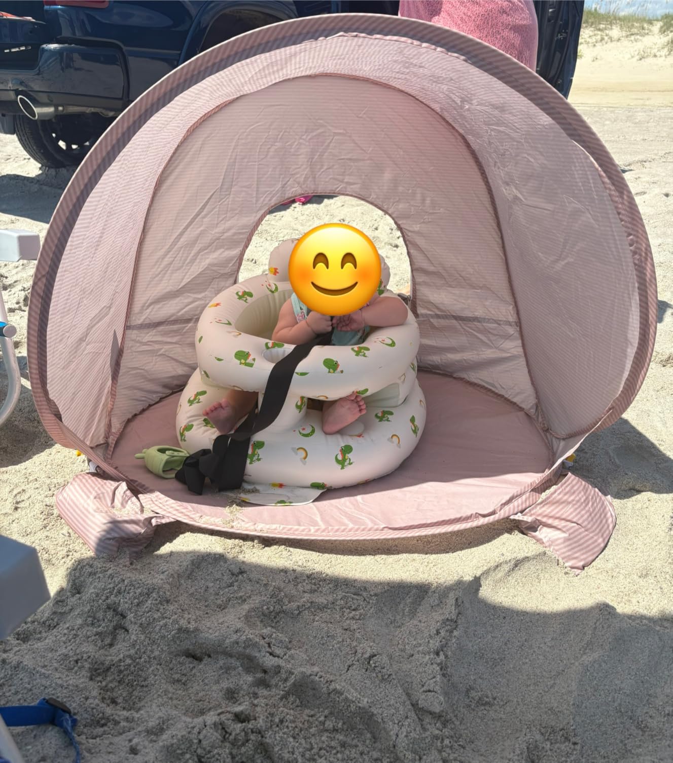 Tiny Land Baby Beach Tent, Pop Up Baby Tent with UPF 50+ Sun Protection customer photo 1