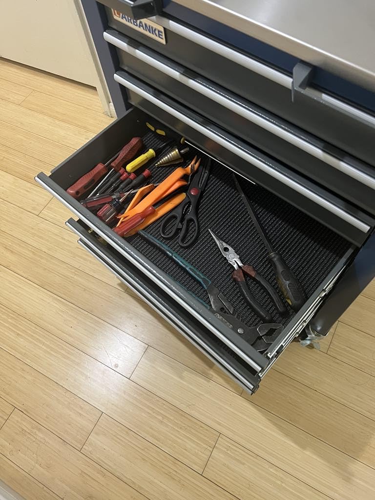 LARBANKE 7-Drawer Rolling Tool Chest with Wheels&Foot Pads,Bluetool Cabinet customer photo 1