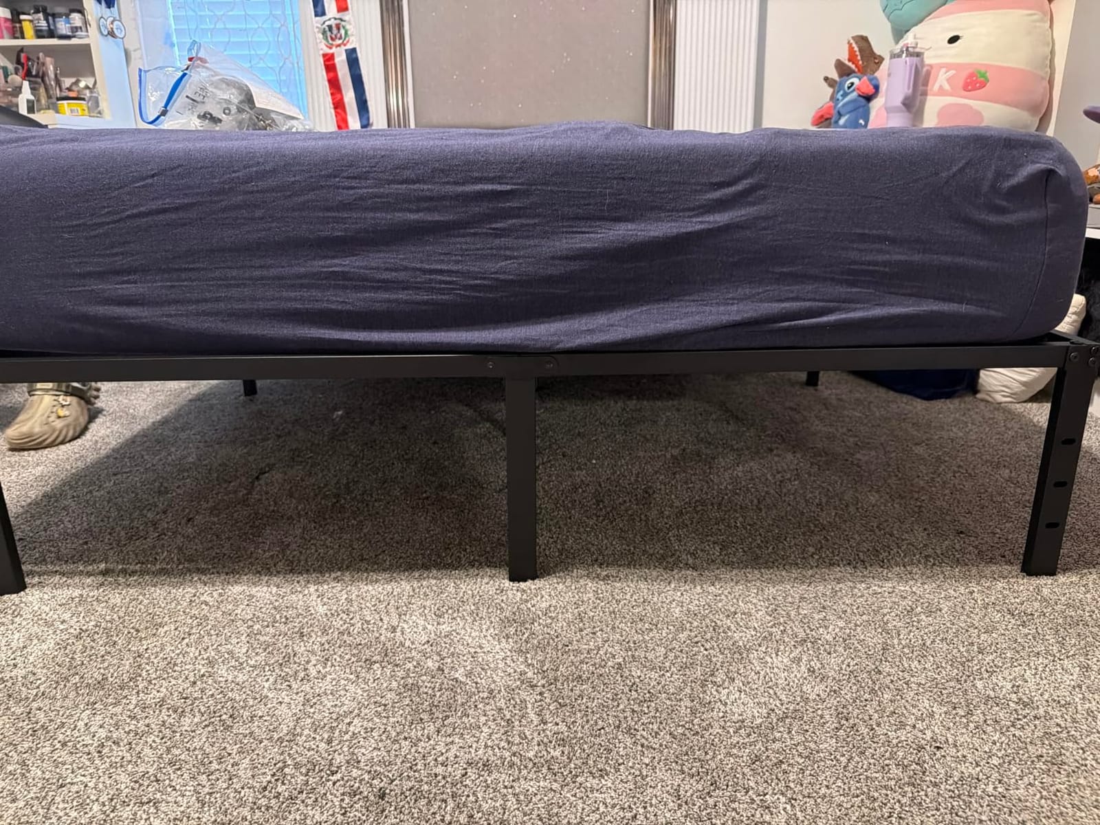 Metal Bed Frame Twin Size 14 Inch Platform Bed with Underbed Storage customer photo 2