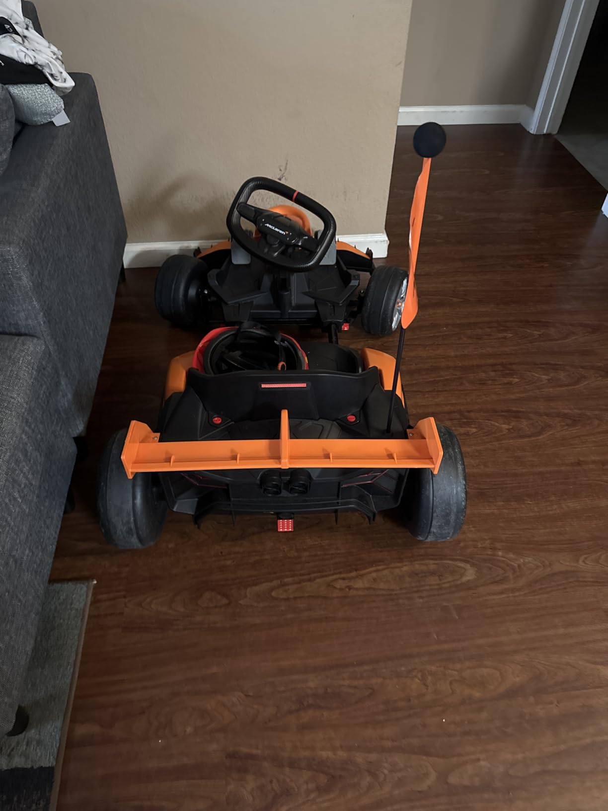 First Ride On Licensed McLaren 24V 7Ah Electric Go Kart for Big Kids customer photo 1