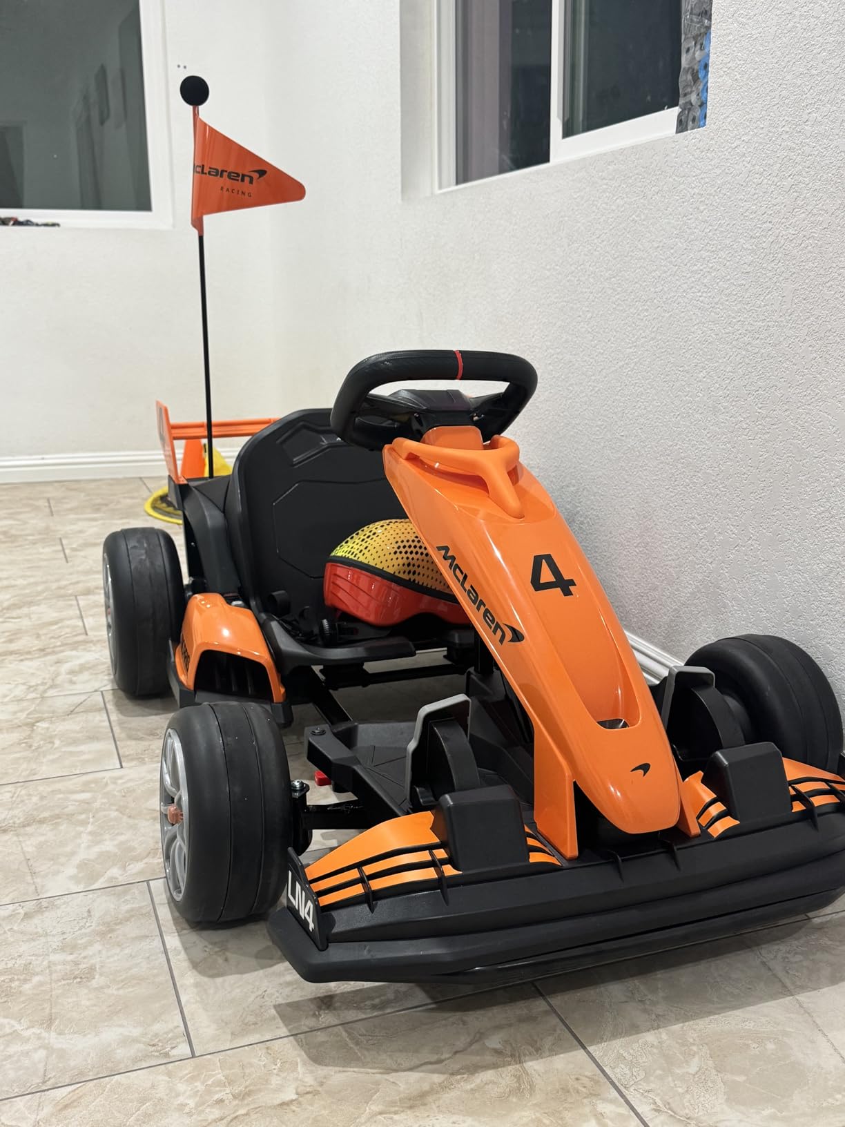 First Ride On Licensed McLaren 24V 7Ah Electric Go Kart for Big Kids customer photo 2