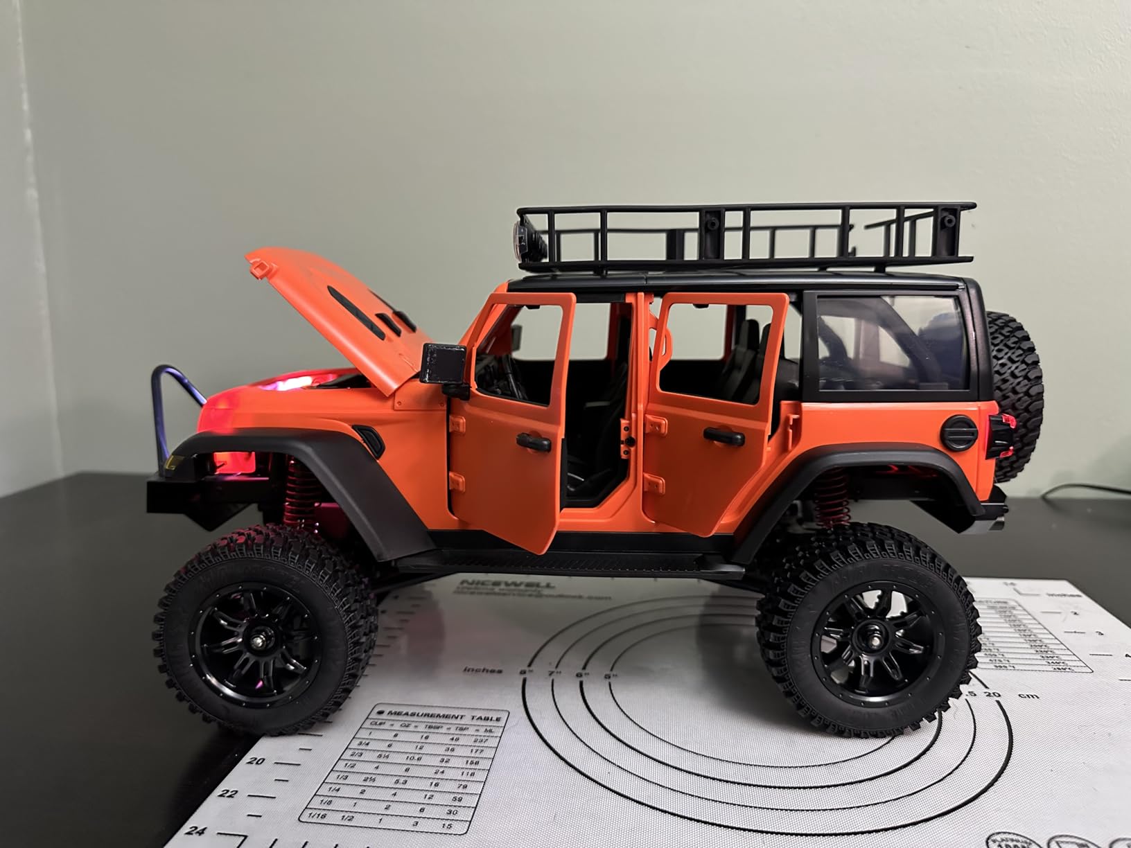 ARRIS MN128 1/12 RC Rock Crawler 4WD Off-Road Jeep RTR Truck customer photo 1