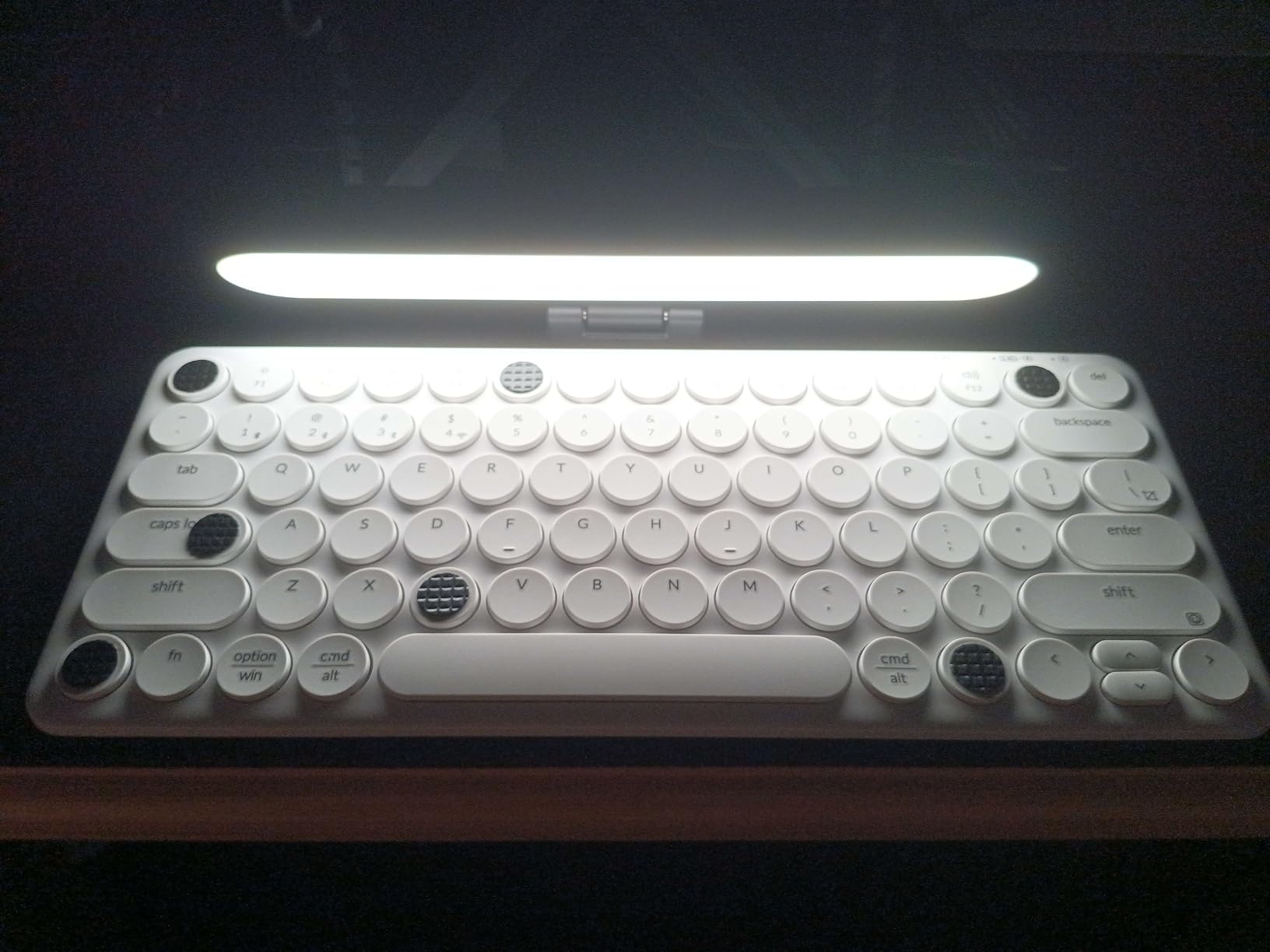 InnoGear 60 LED Ring Light with Stand for Computer Selfie Video Conference customer photo 2