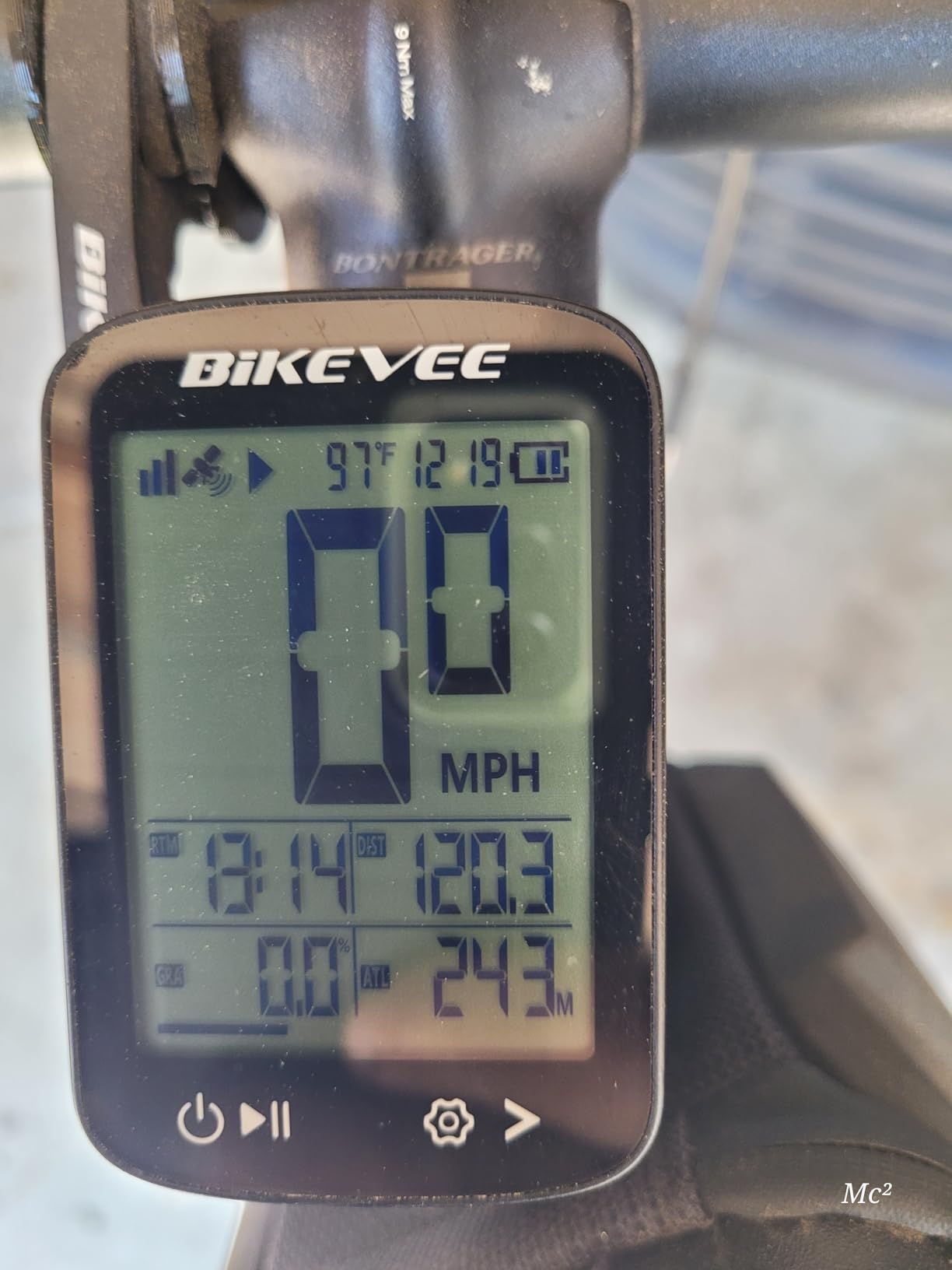 GPS Bike Computer, 2.4