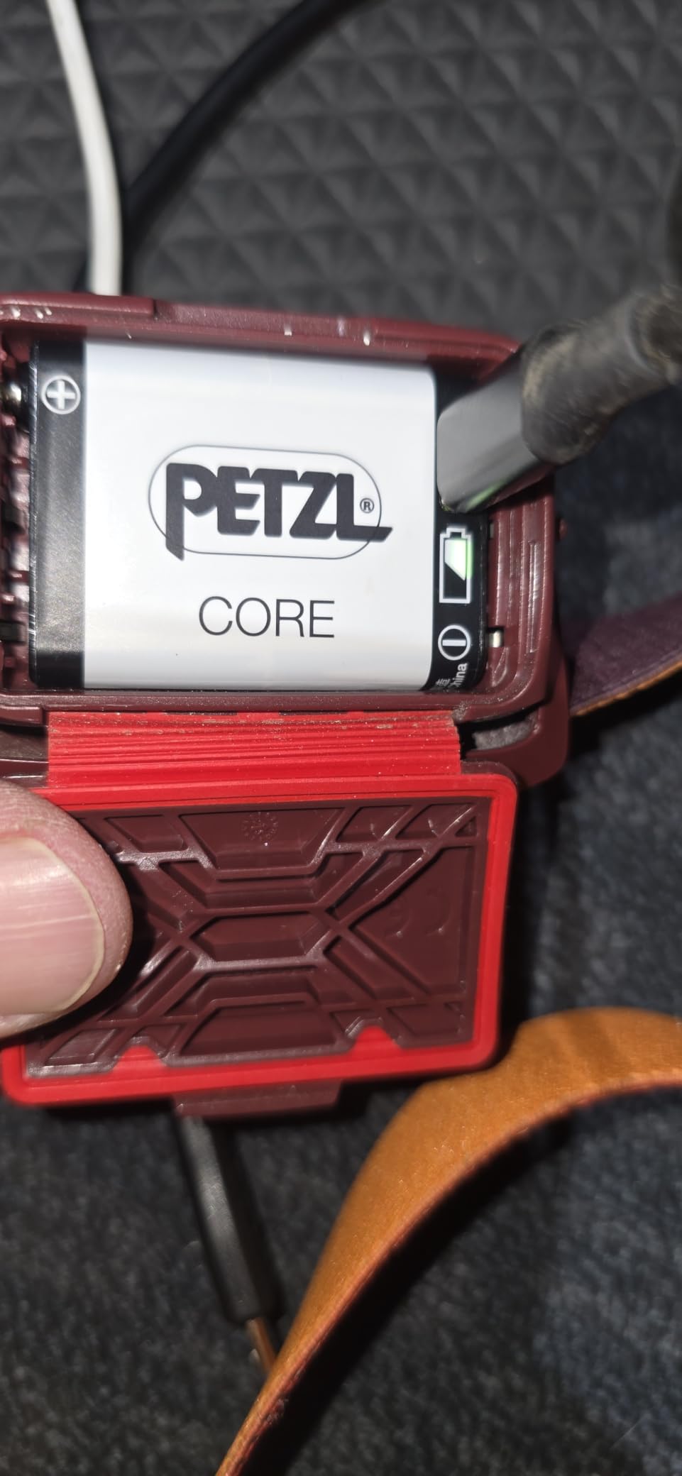 Petzl ACTIK CORE Headlamp - Red customer photo 1